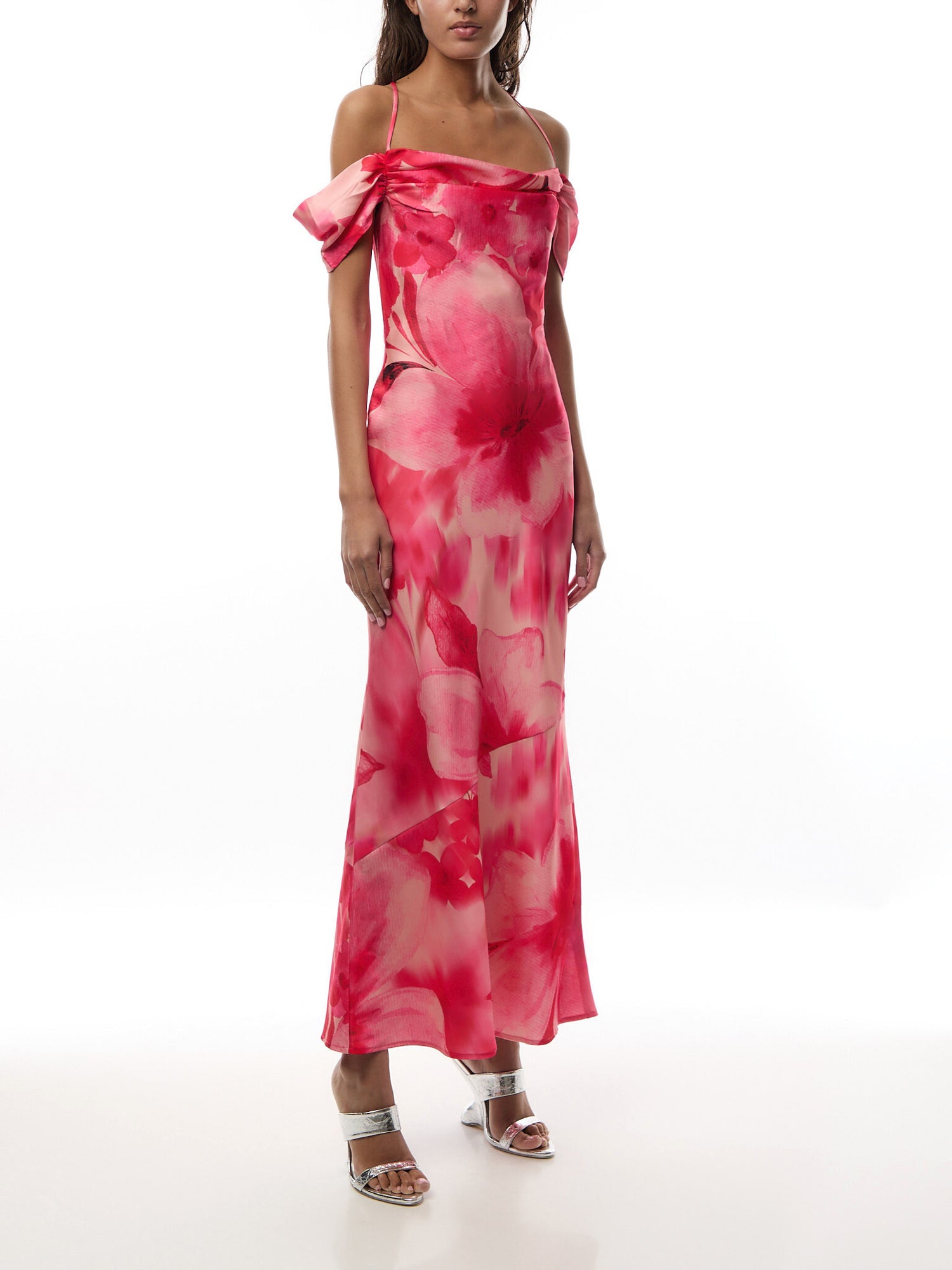 Daria Cowl Maxi Slip Dress