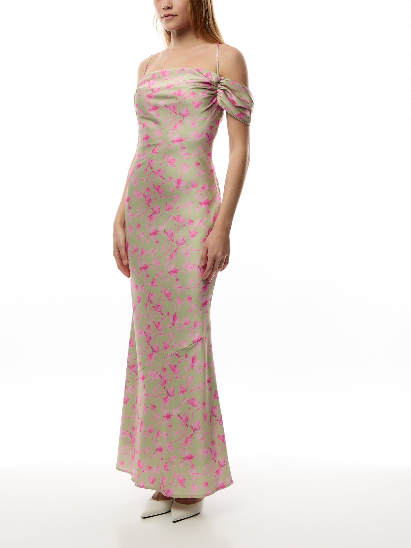 Daria Cowl Maxi Slip Dress