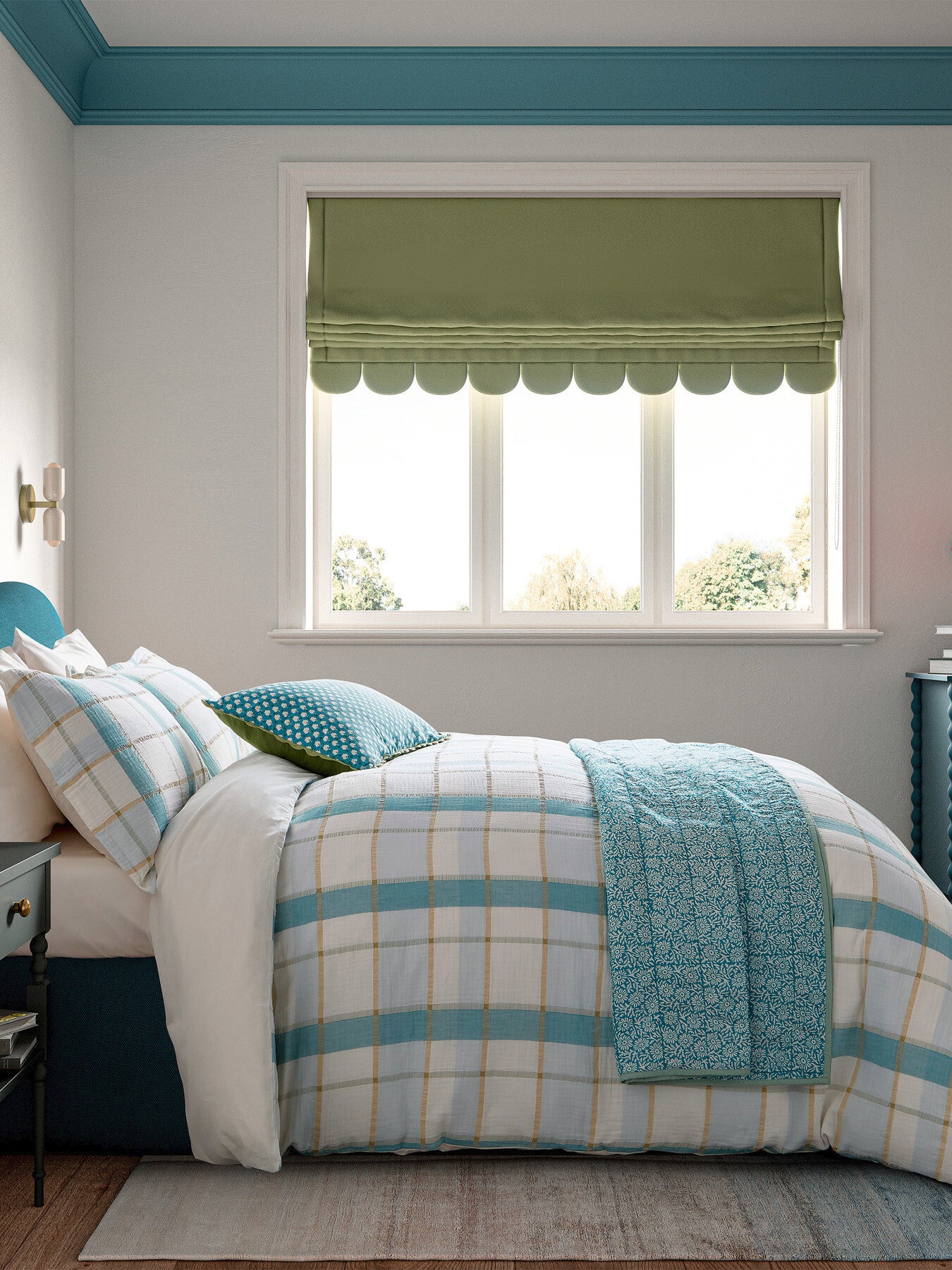 Rathlin Check Cover Set