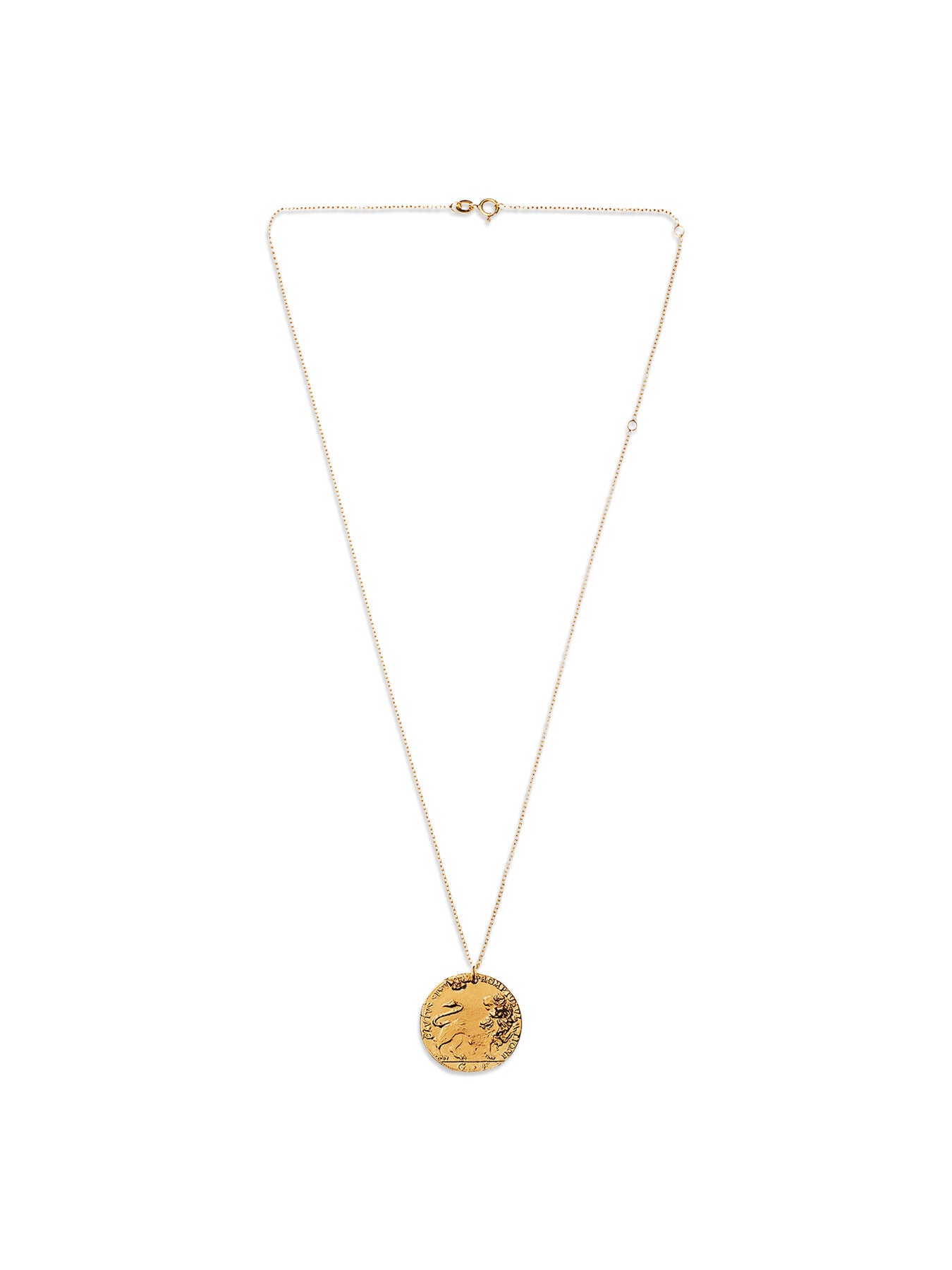 Il Leaone Medallion Necklace