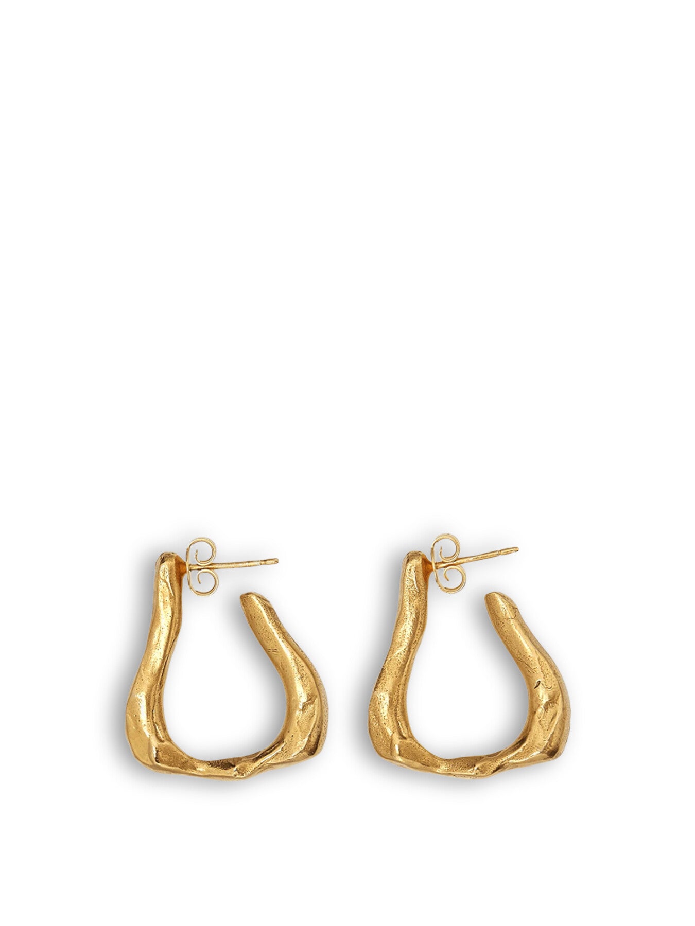 The Link of Wanderlust Hoop Earrings