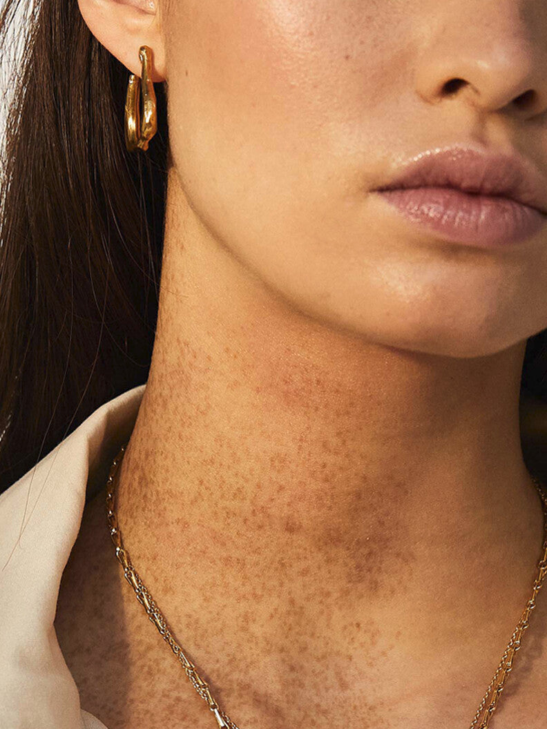 The Link of Wanderlust Hoop Earrings