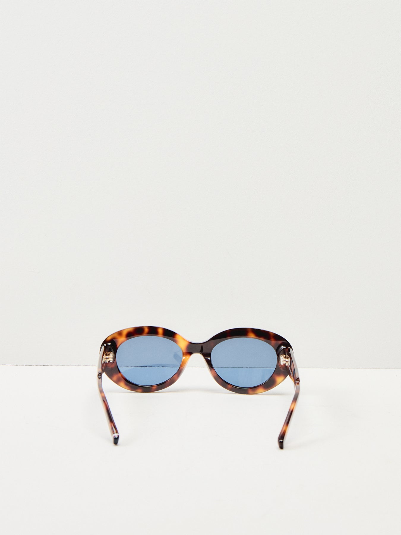 Womens Round Havana Sunglasses