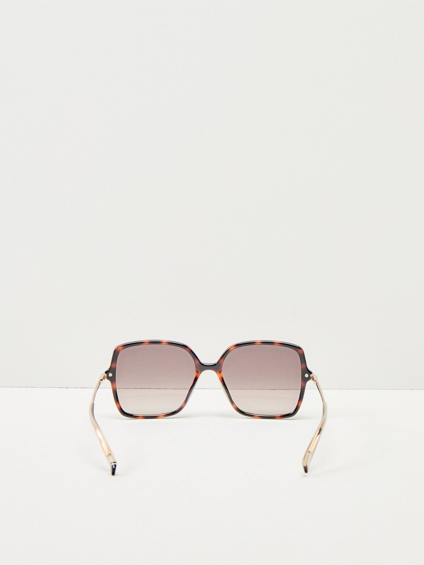 Womens Square Havana Sunglasses