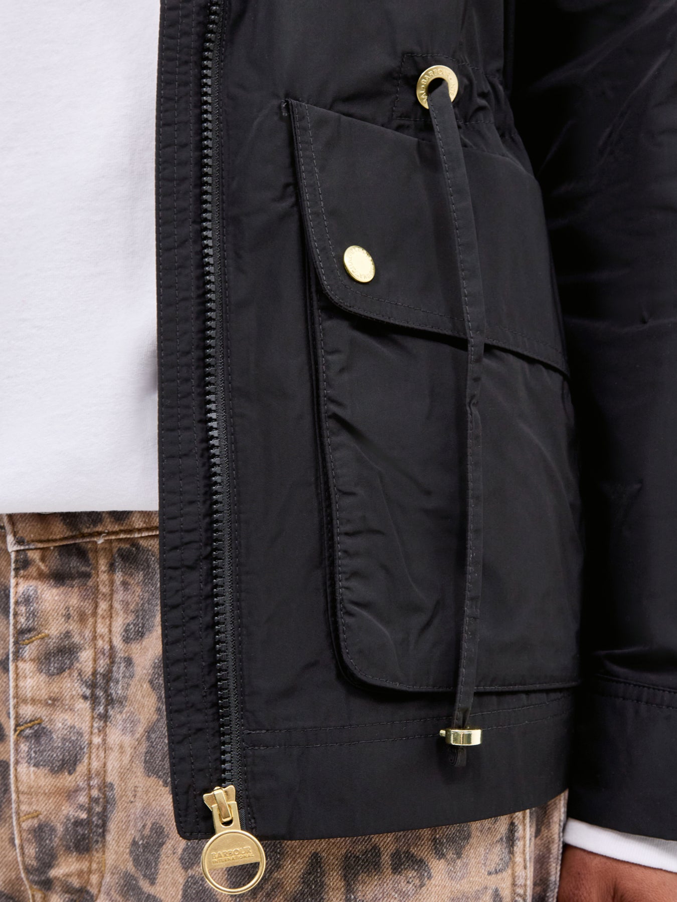 B.Intl Piper Showerproof Jacket Black