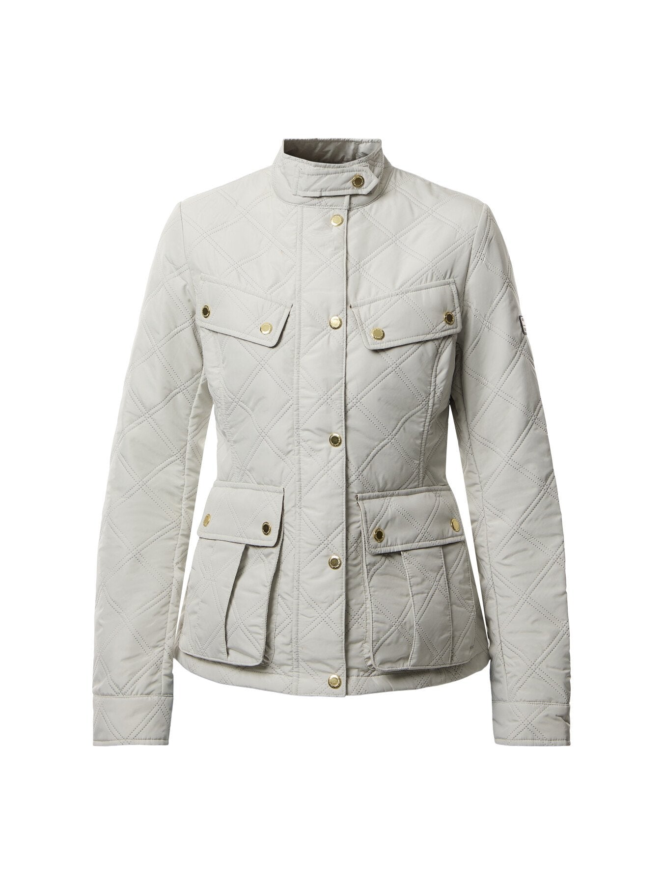 Womens Barbour International Halsey Quilted Jacket