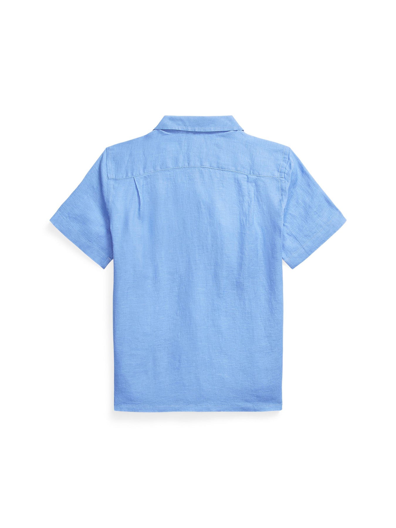 Camp Shirt Blue Linen