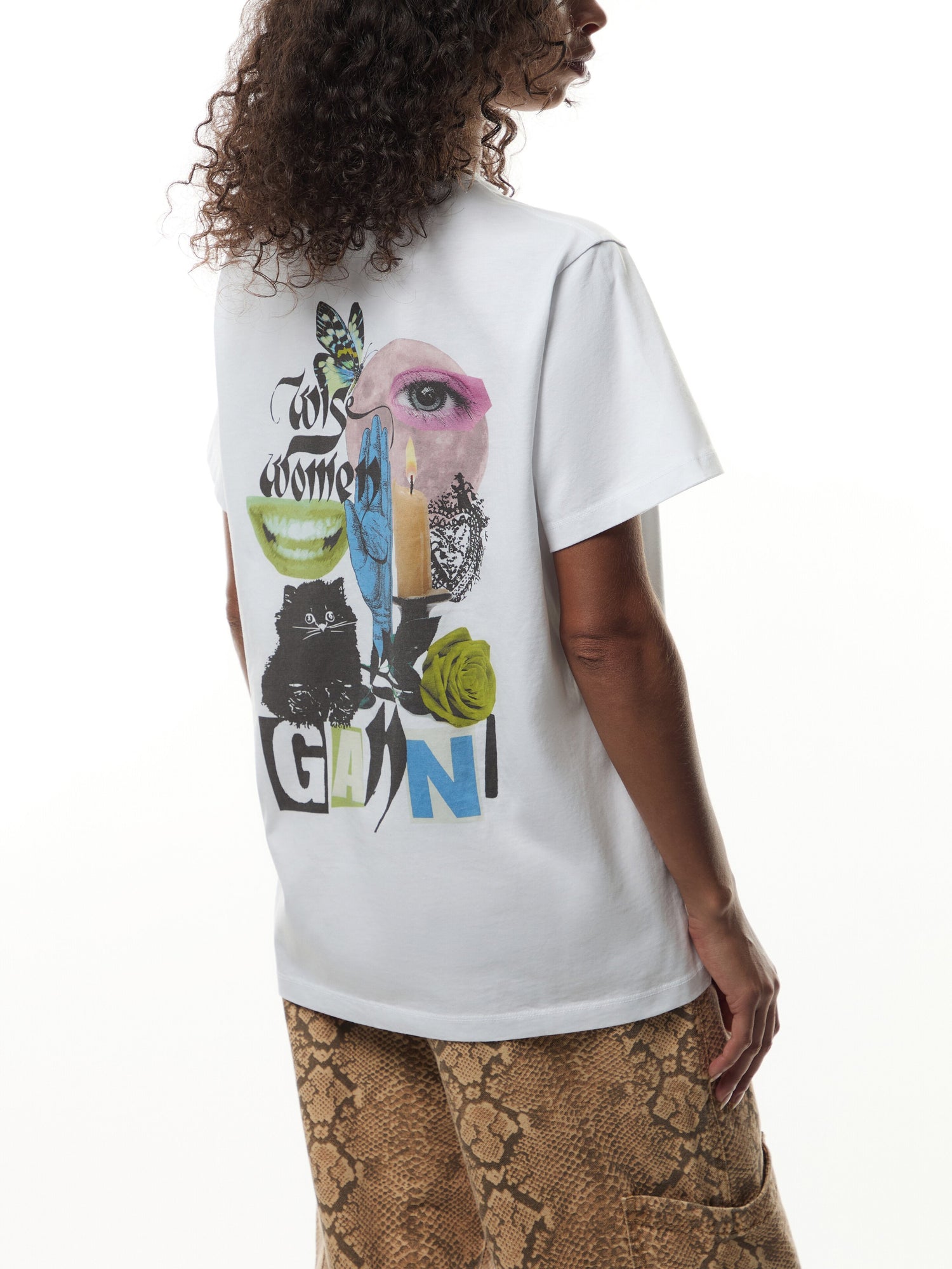 Basic Jersey Collage Relaxed T-shirt