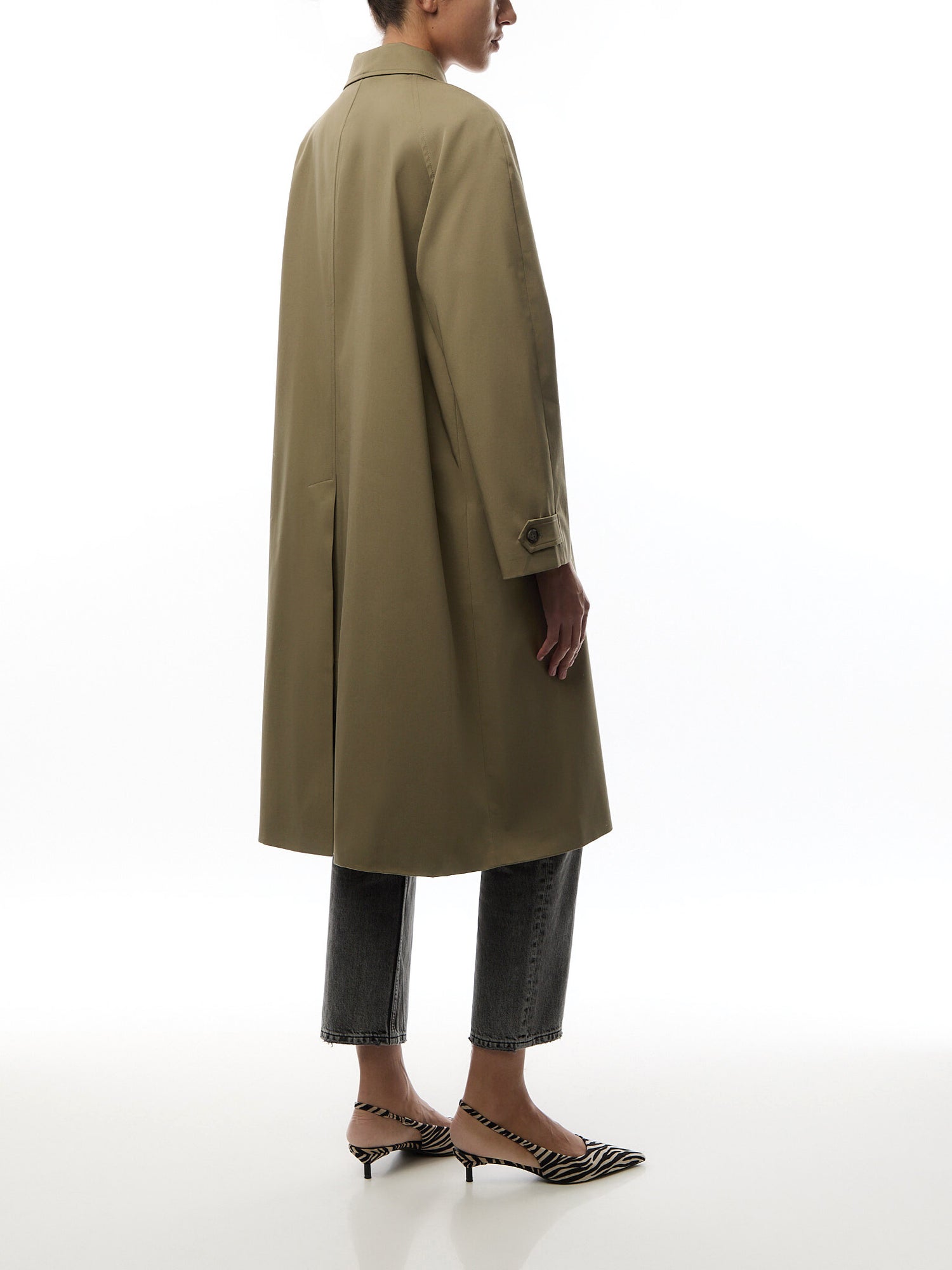 Randy Oversized Trench - Olive