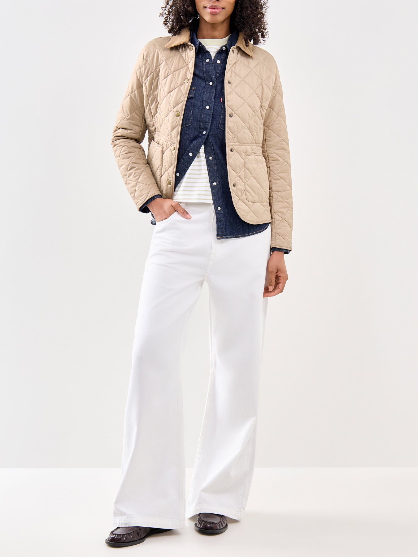 Barbour Deveron Quilt Light Trench/Light Trench