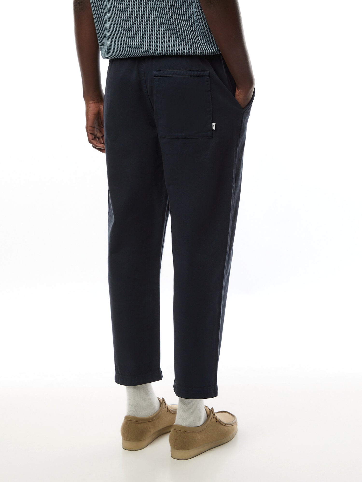 Kurt Trouser Organic Cttn Twill Navy