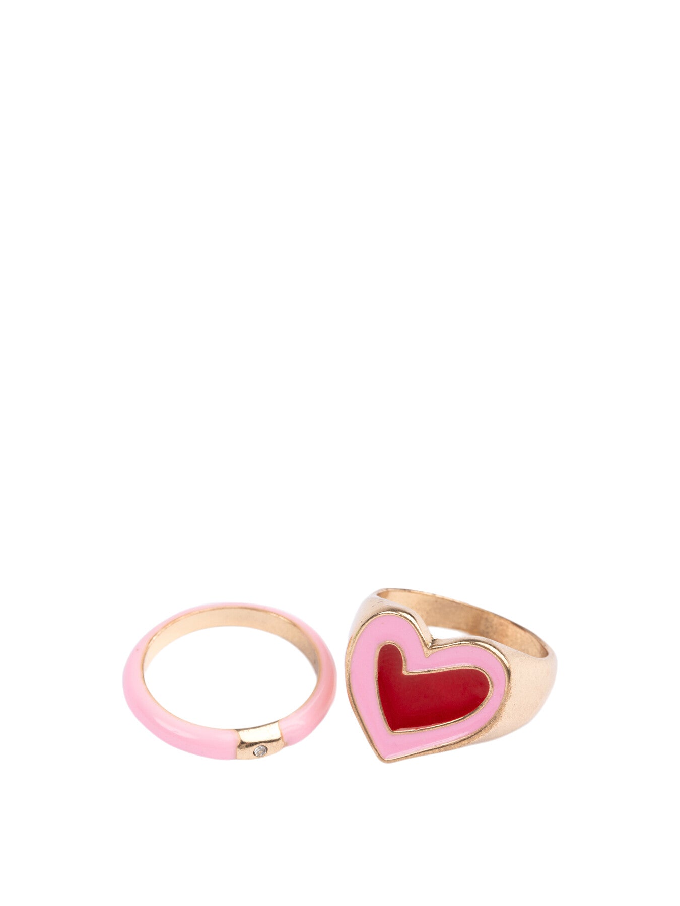 Tickled Pink Rings Set