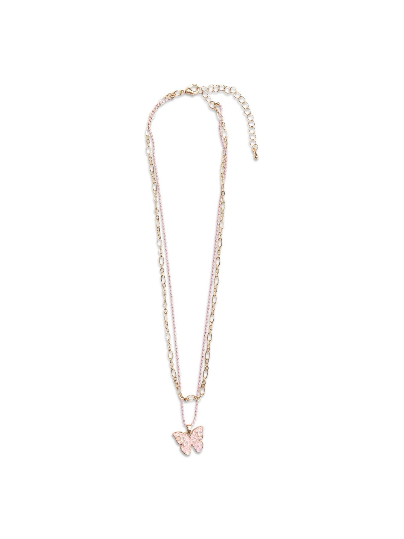 Bubbly Butterfly Necklace