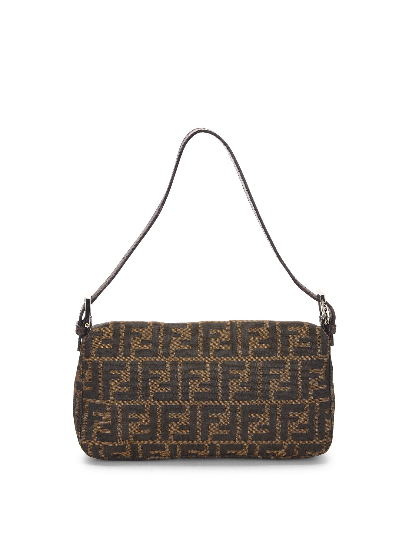 Vintage Fendi Brown Zucca Baguette Bag