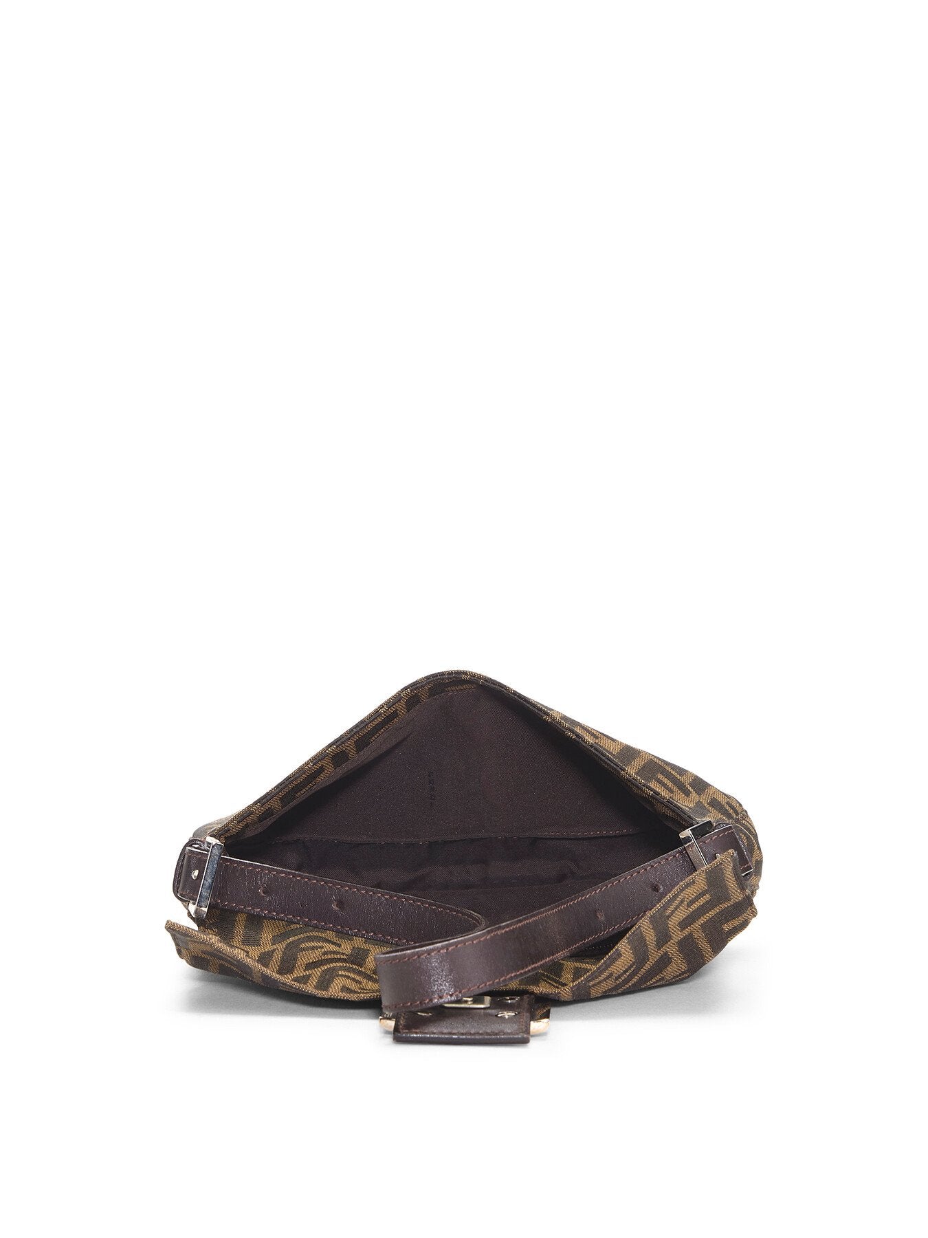 Vintage Fendi Brown Zucca Baguette Bag