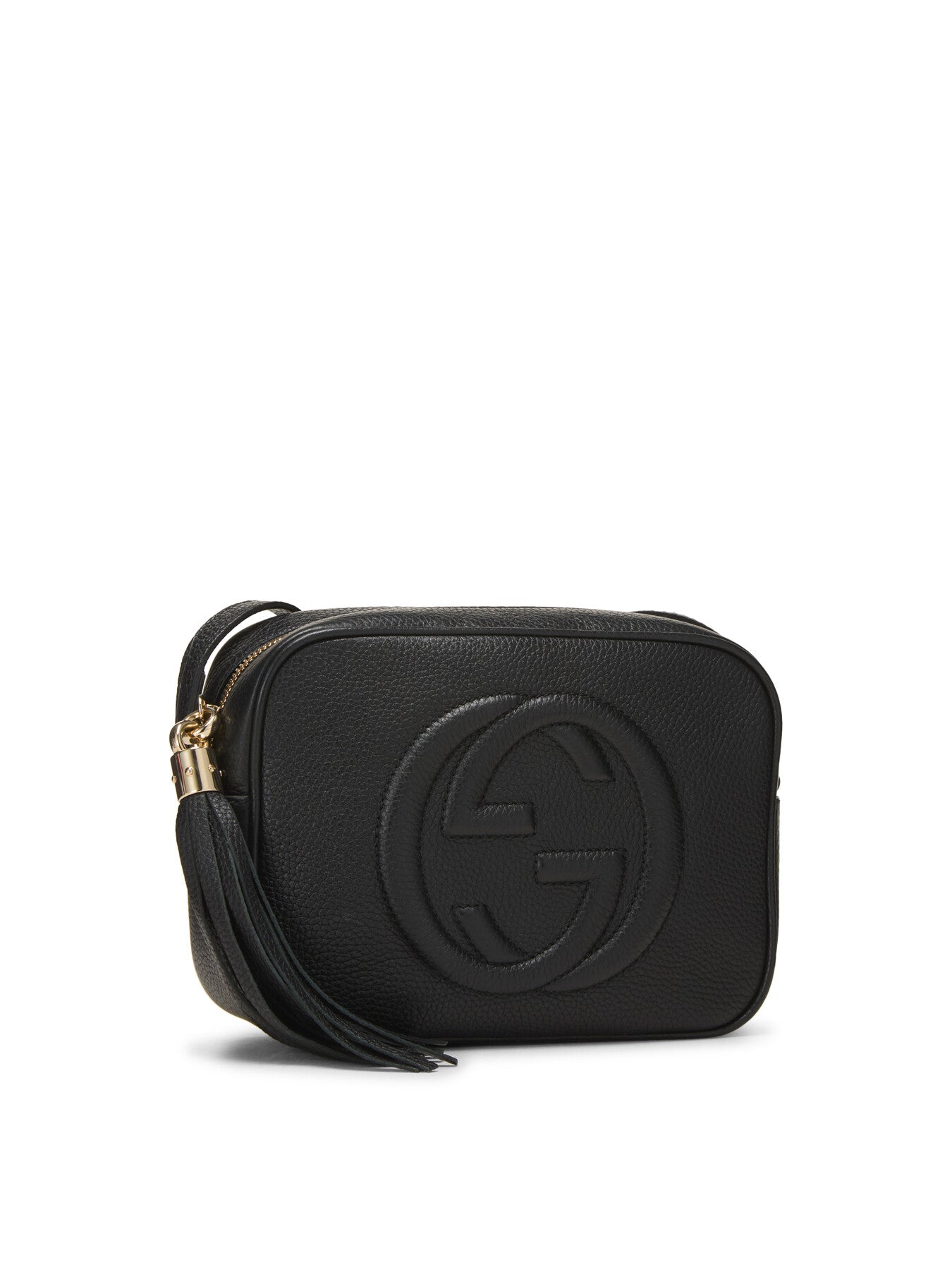 Vintage Gucci Black Leather Soho Disco Crossbody Bag