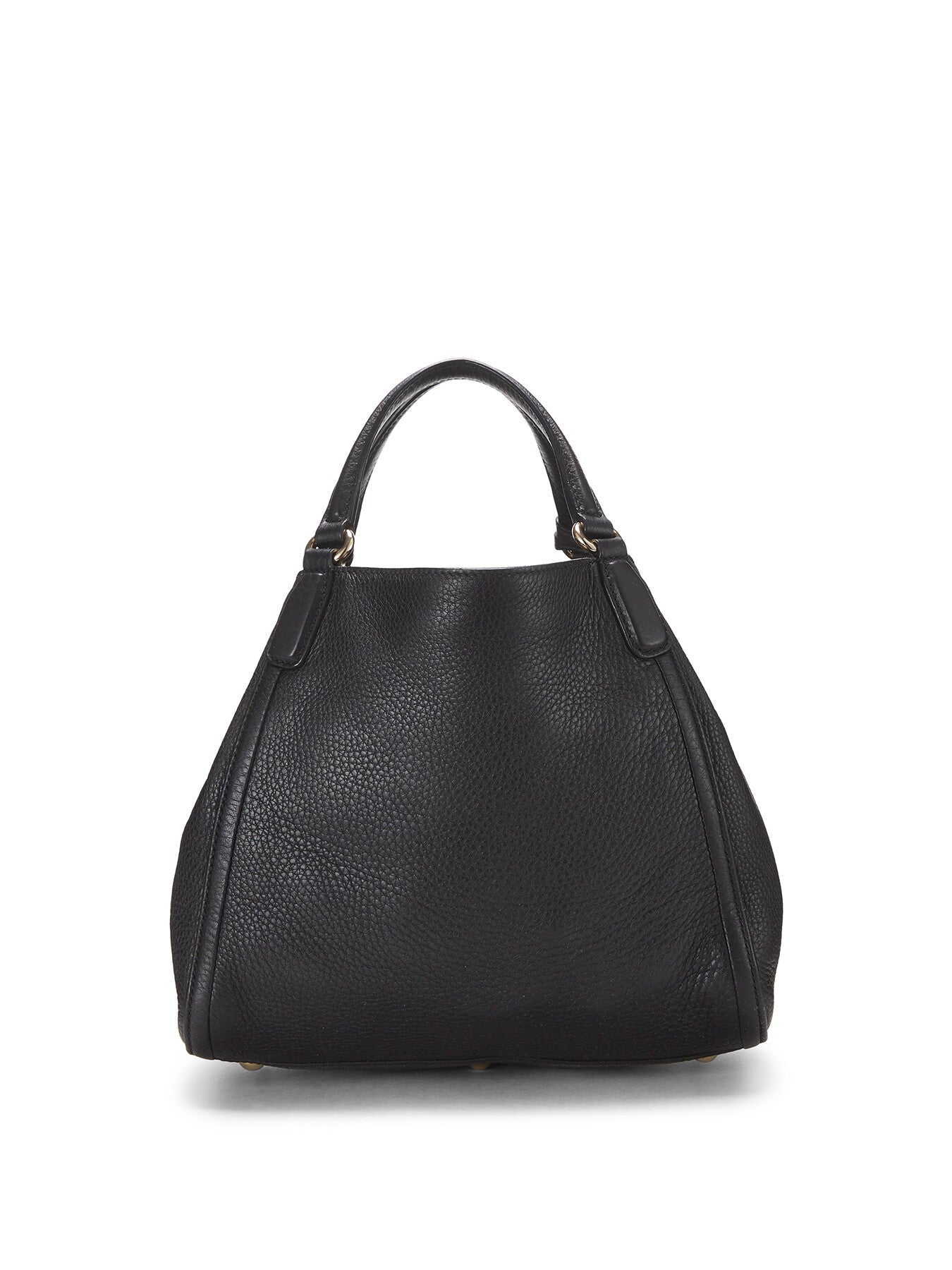 Vintage Gucci Black Leather Soho Convertible Small Shoulder Bag