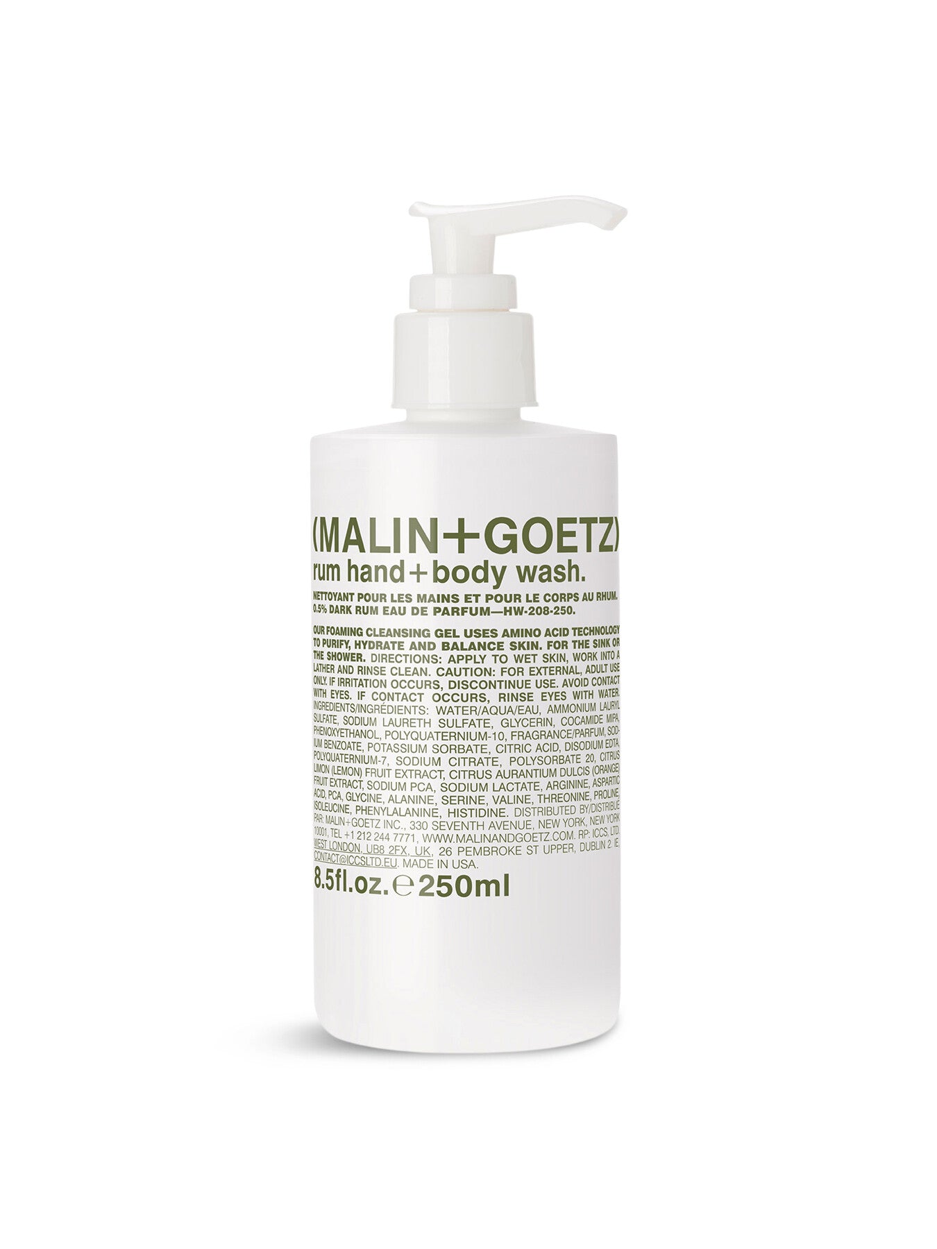 Rum Hand and Body Wash 250ml