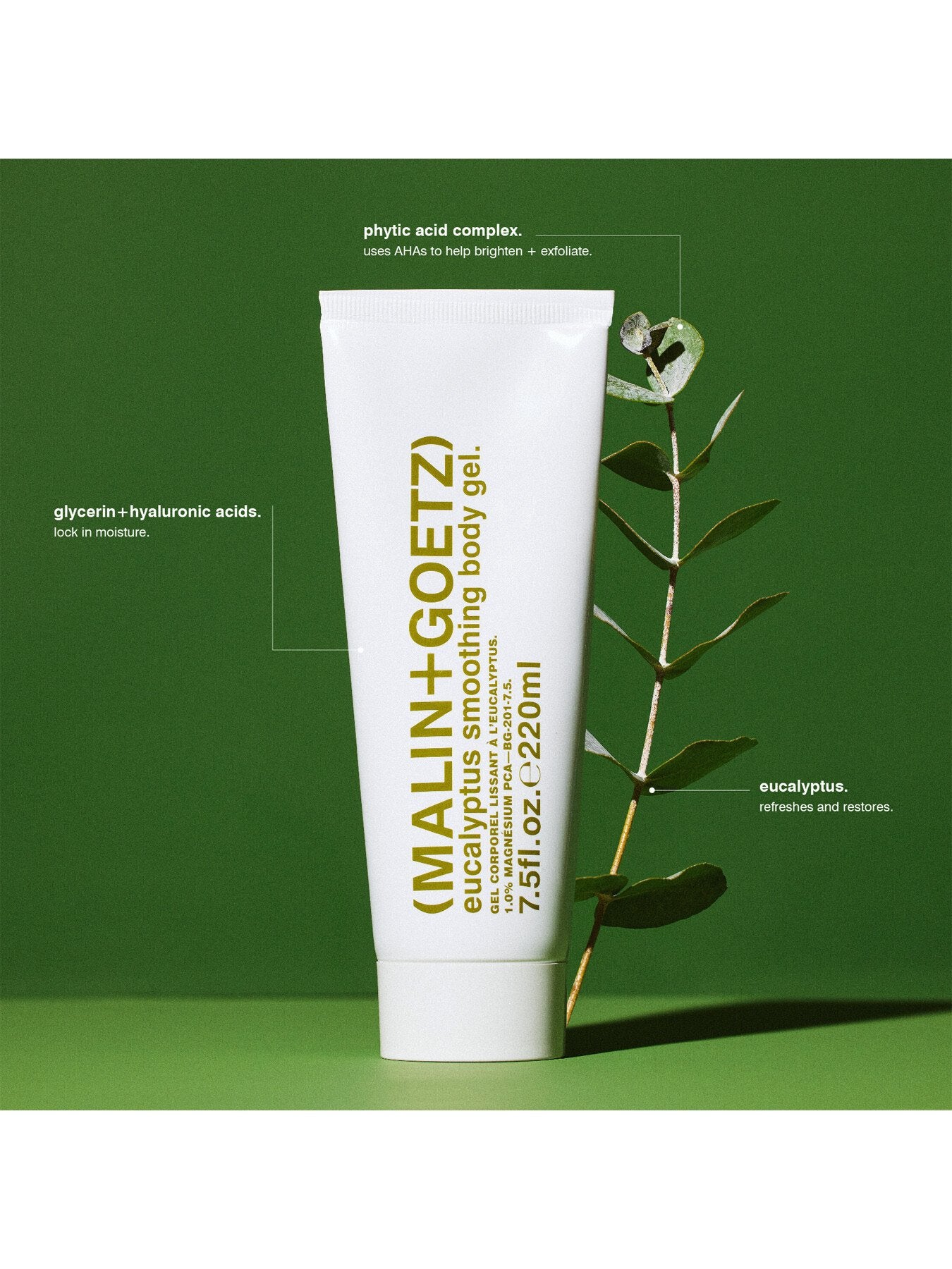 Eucalyptus Smoothing Body Gel 220ml