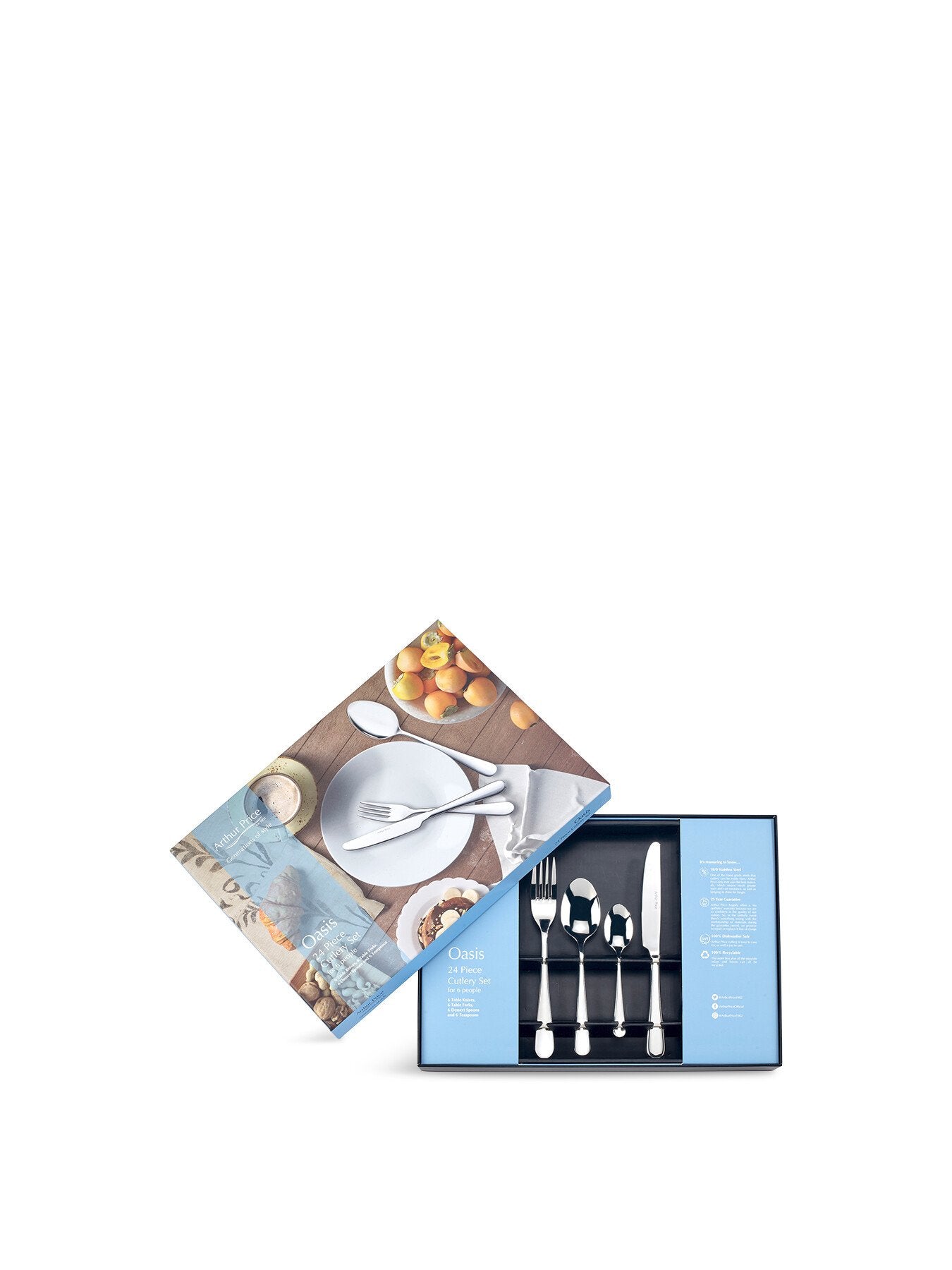 Oasis 24 Piece Cutlery Set