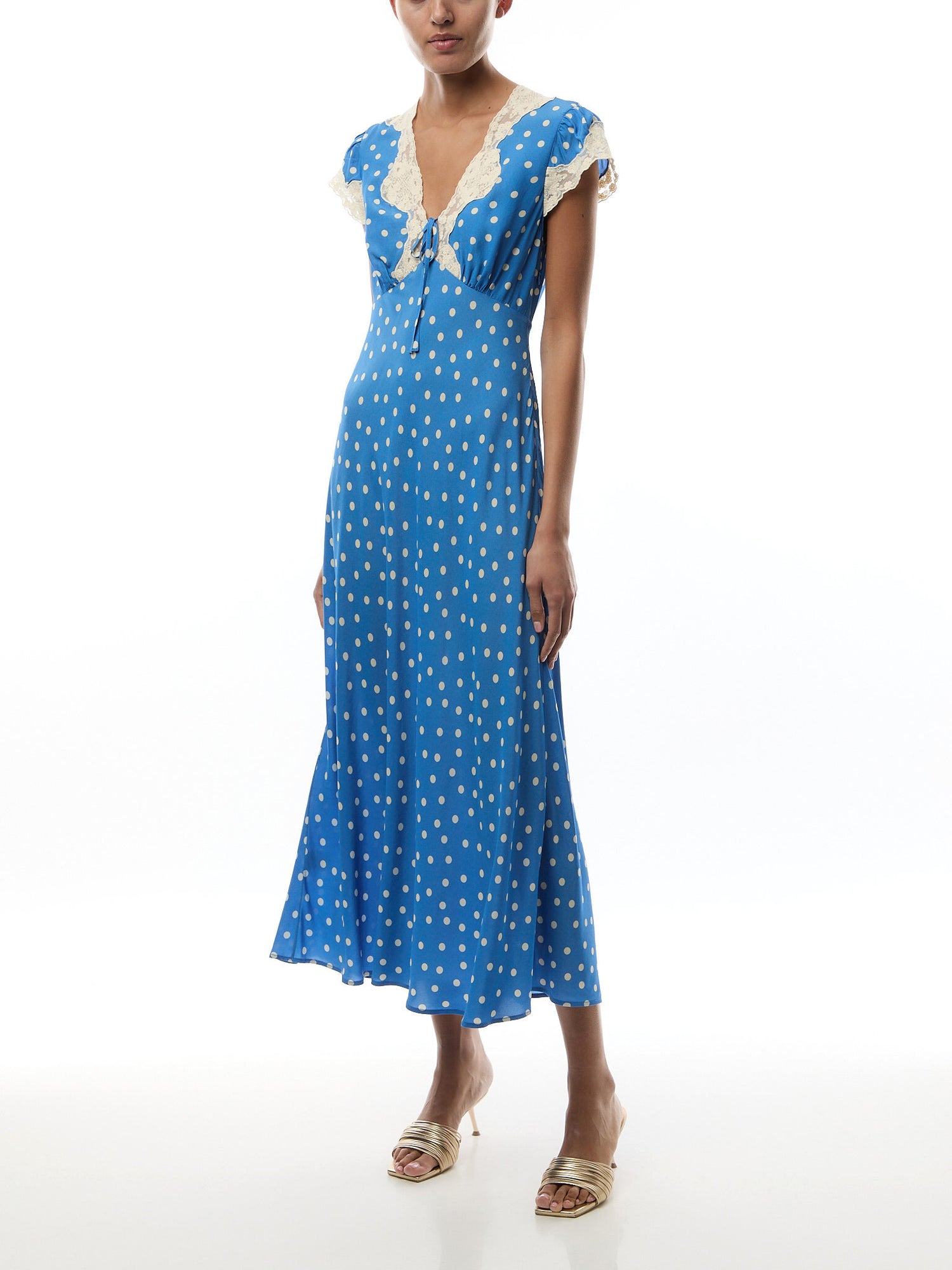 Amari Dress Bohemia Spot Blue