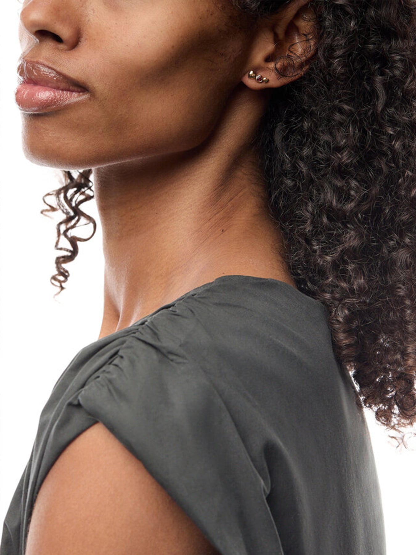 Triple Heart Stone Drops