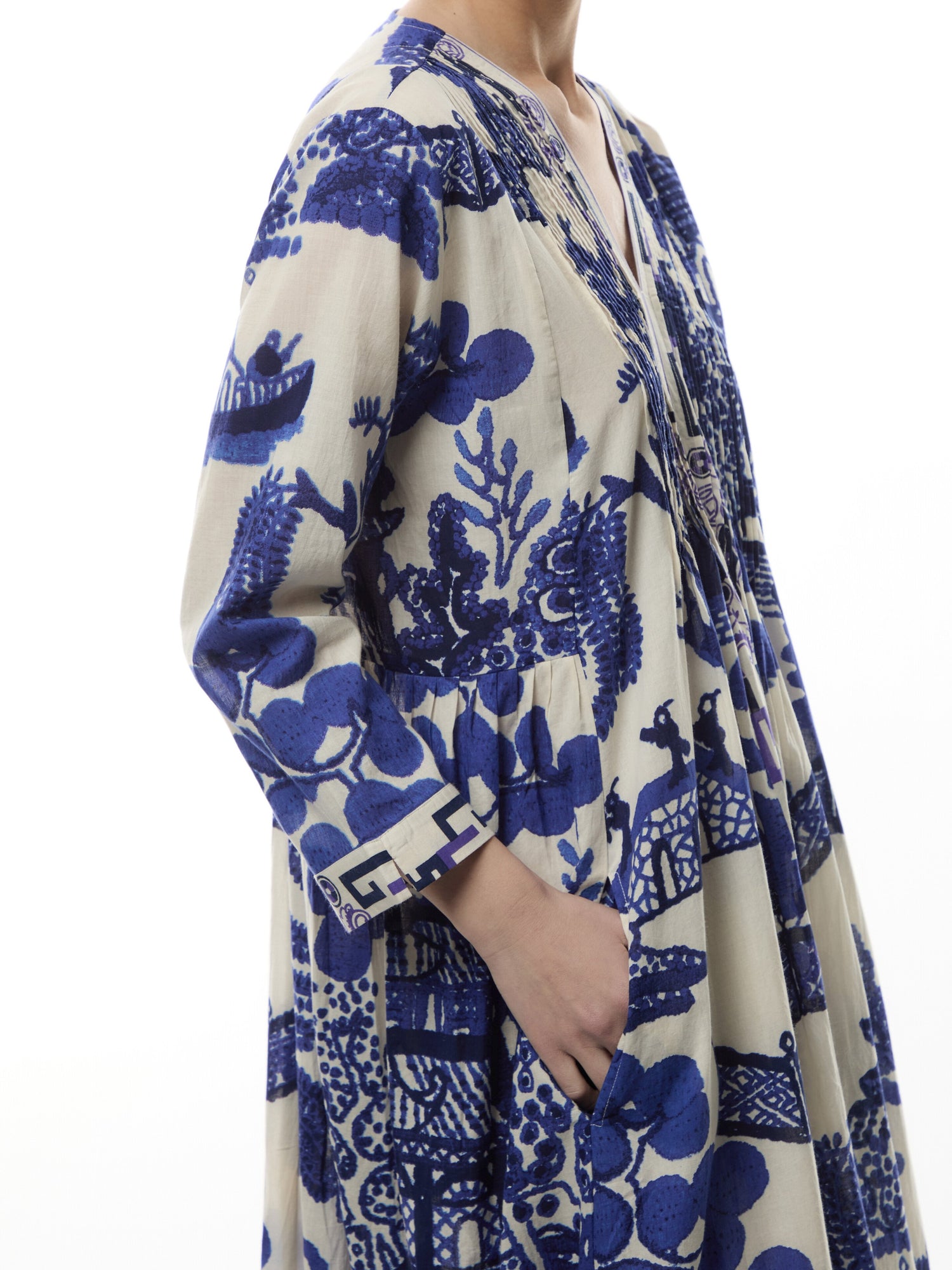 Pinch Pleat Dress – Fenwick