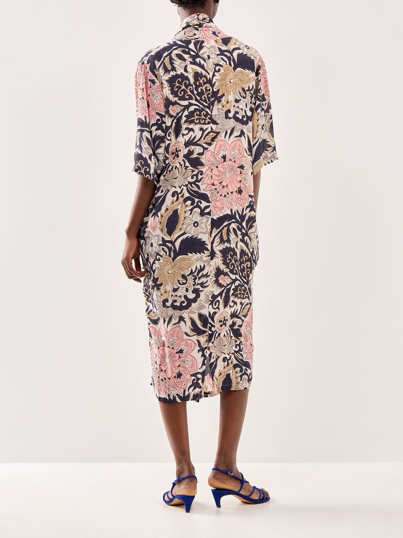 Rachel Dress Block Taupe