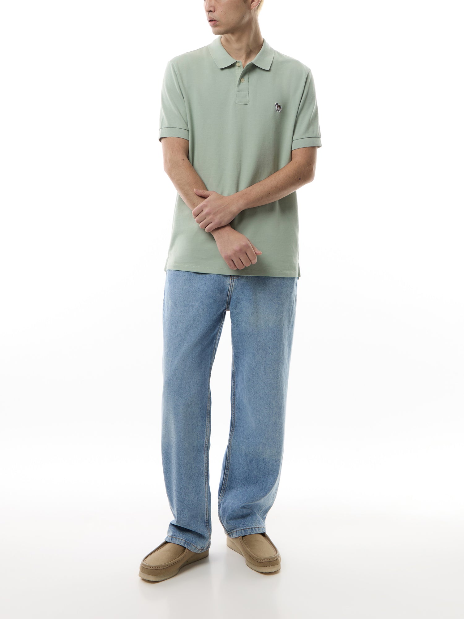 Organic Cotton Zebra Polo Shirt