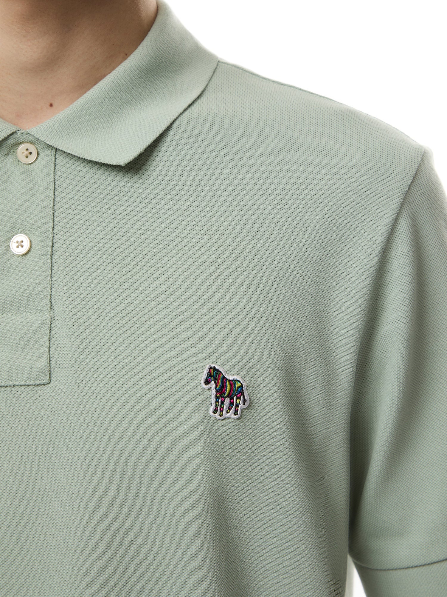 Organic Cotton Zebra Polo Shirt