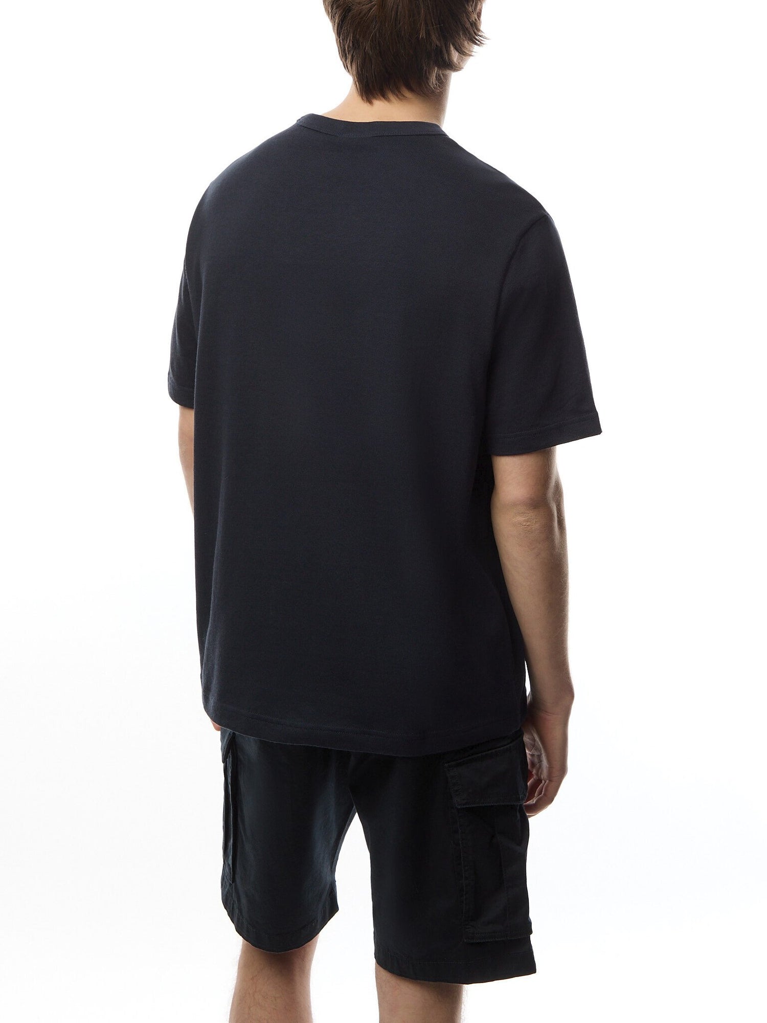 Heavyweight Stripe Logo Tee