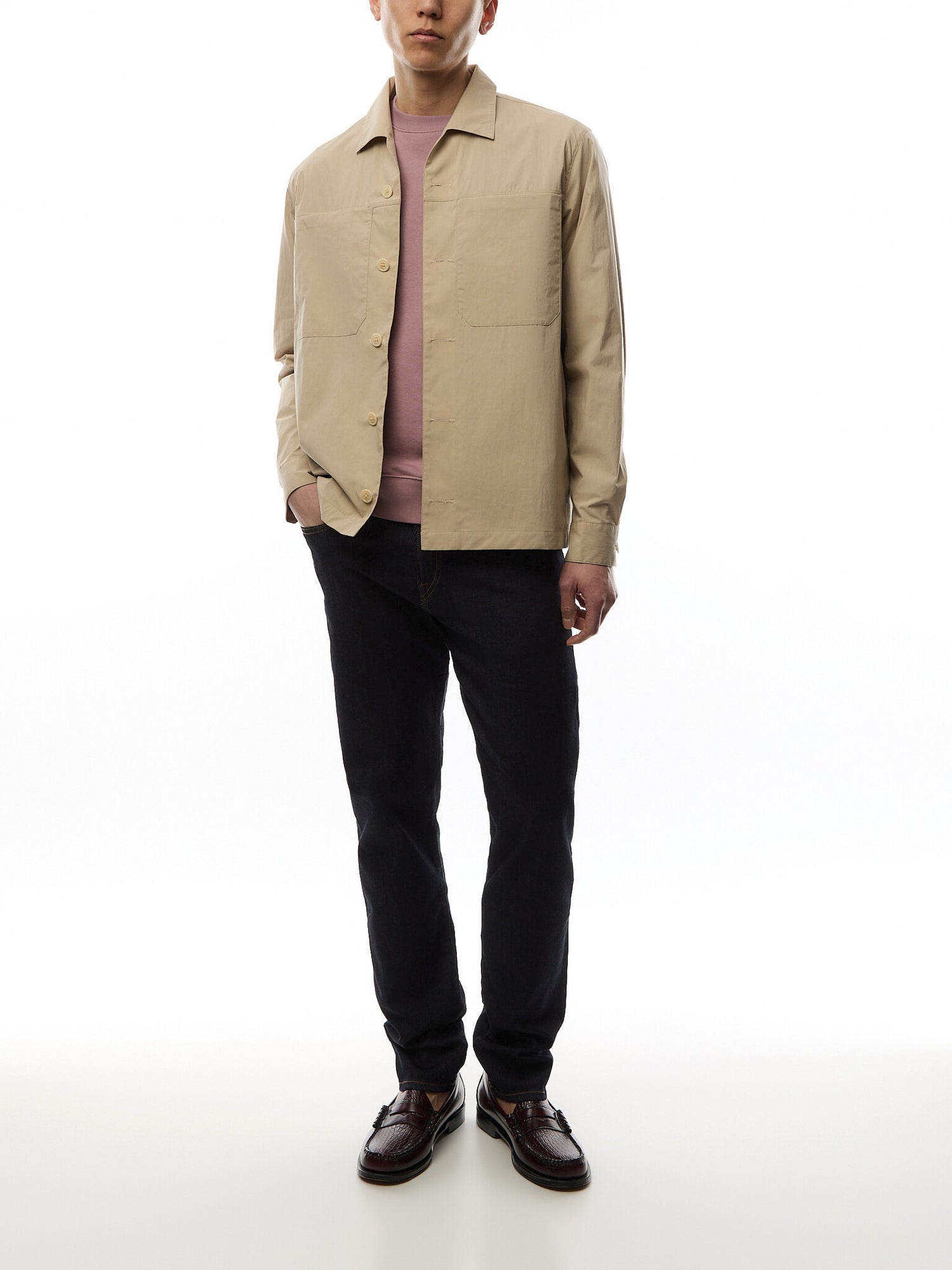 Dark Tapered Fit Jeans