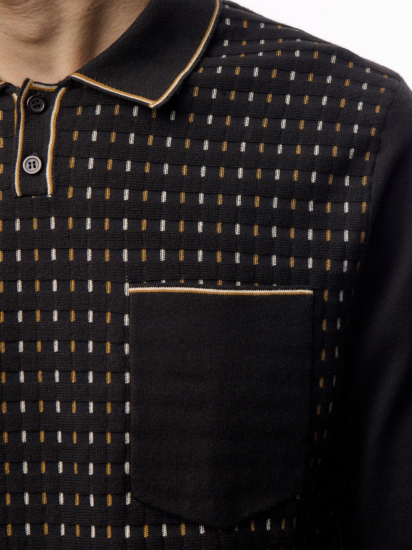 Kihara Long Sleeve Polo