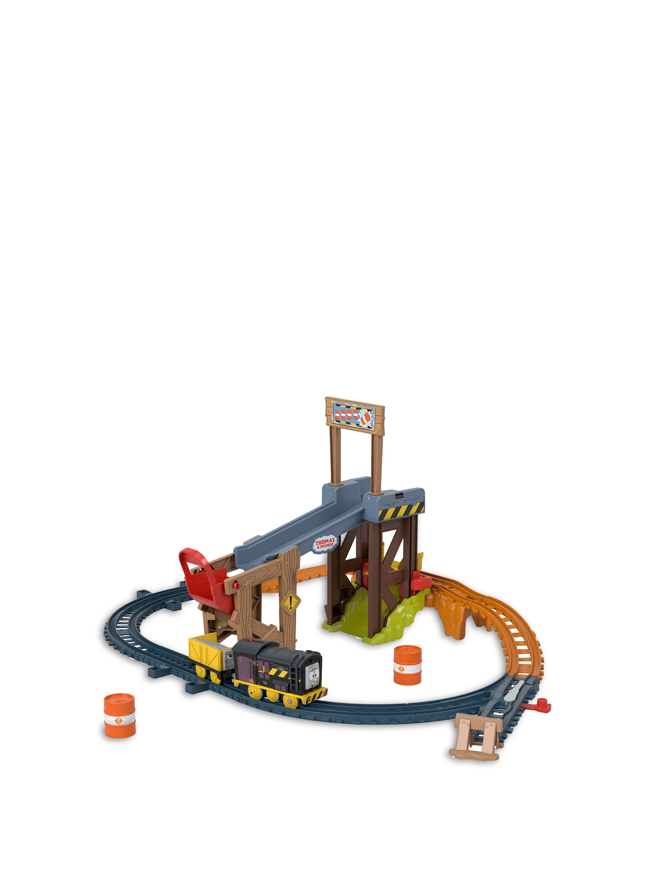 Diesel's Lift and Load Construction with Track & Cargo Set