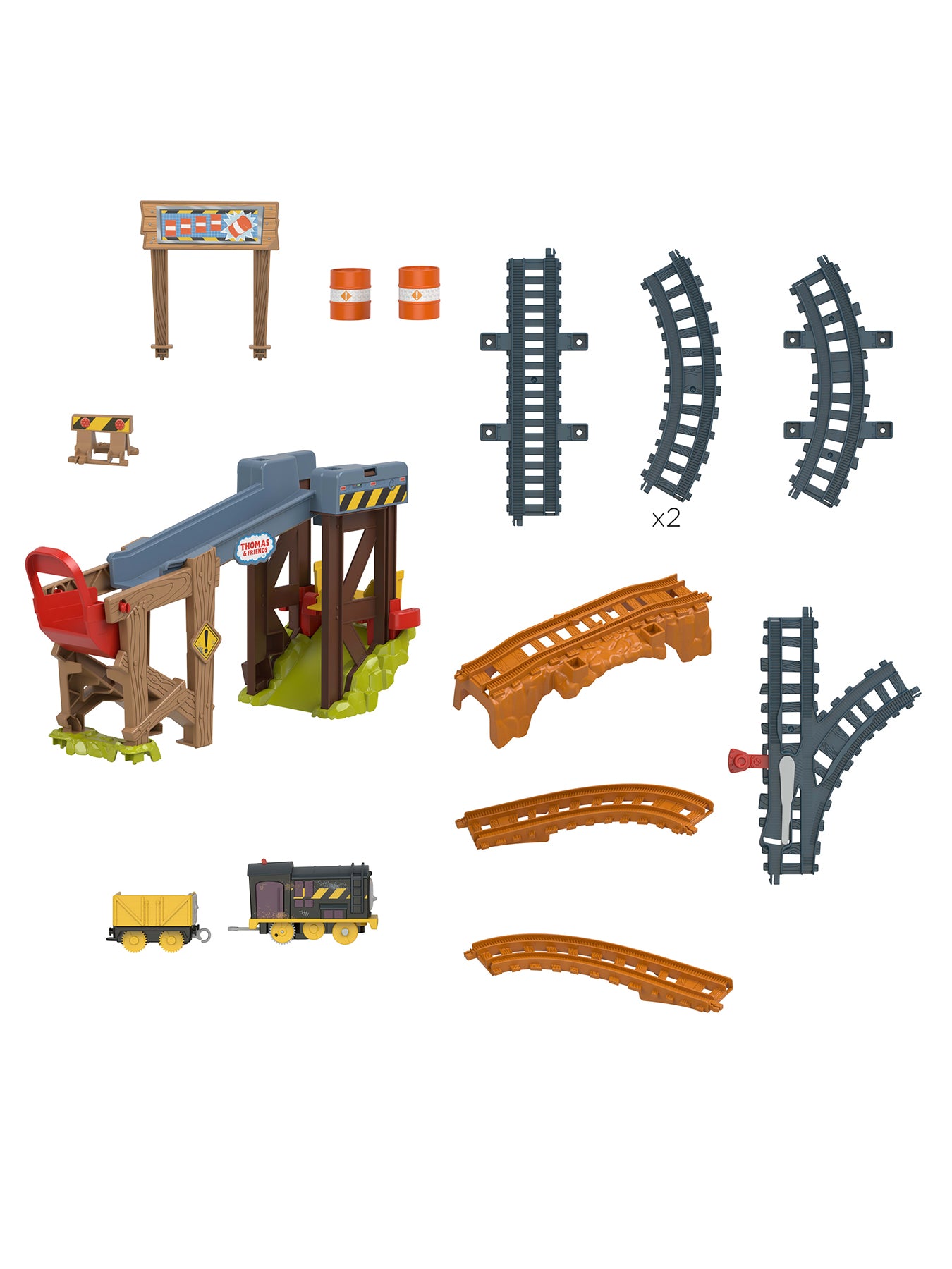 Diesel's Lift and Load Construction with Track & Cargo Set