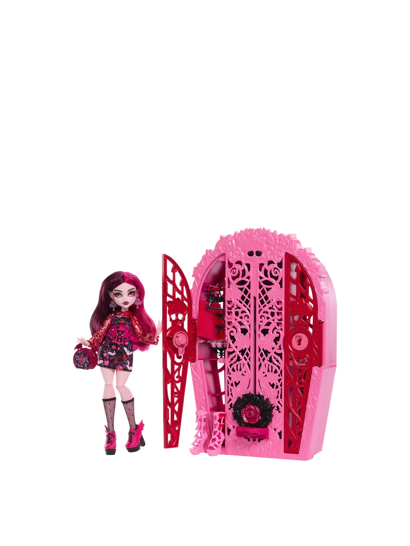 Monster High Skulltimate Secrets Garden Mysteries Playset, Draculaura Doll