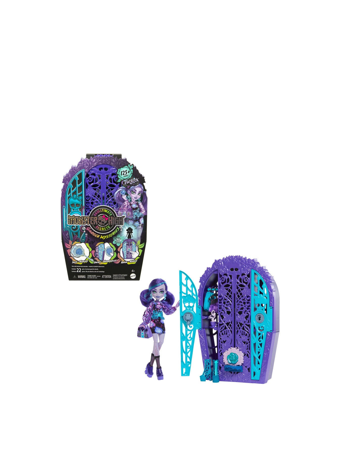 Monster High Skulltimate Secrets Garden Mysteries Playset, Twyla Doll
