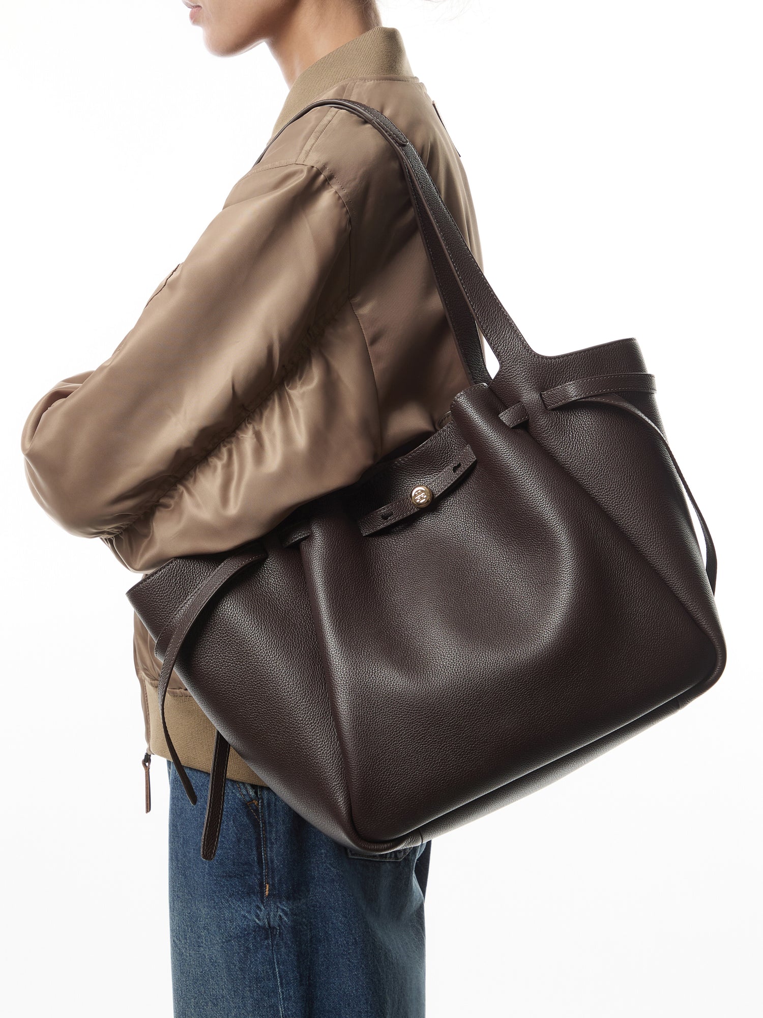 Romy Pebbled Tote Bag