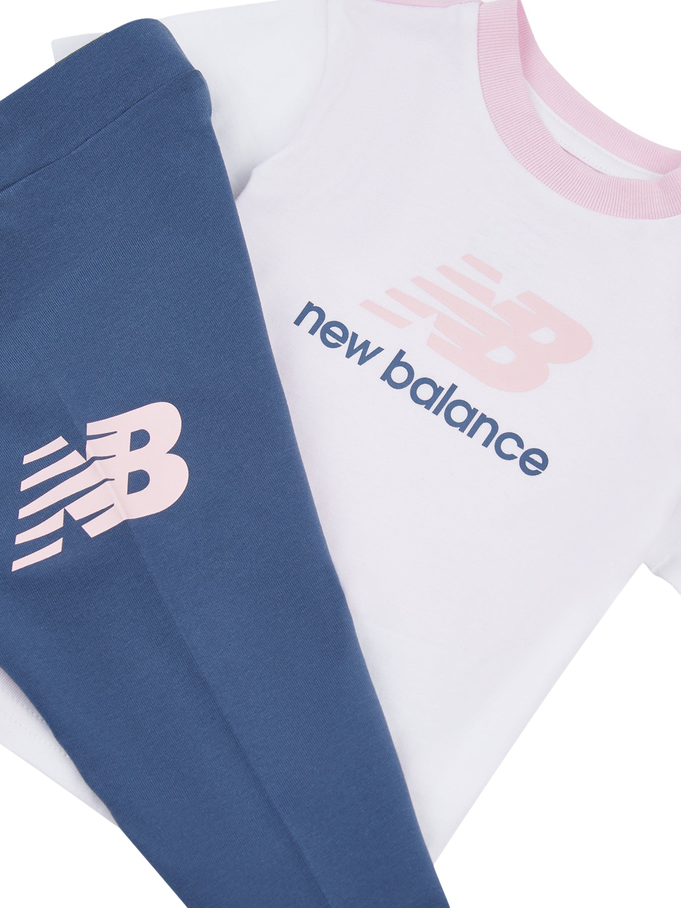 Cotton Jersey T-Shirt And Leggings Set