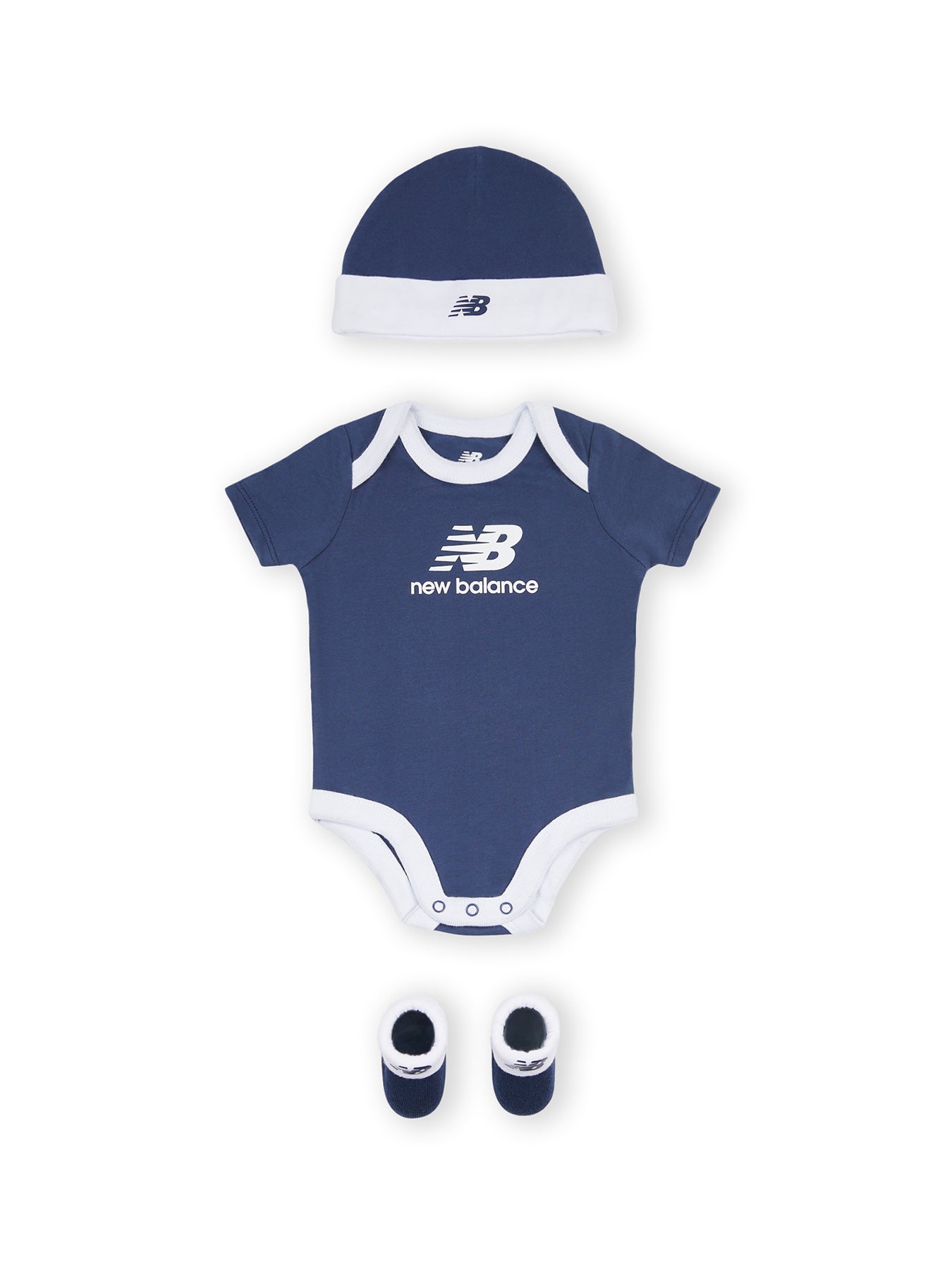 Stacked Infant Set Navy