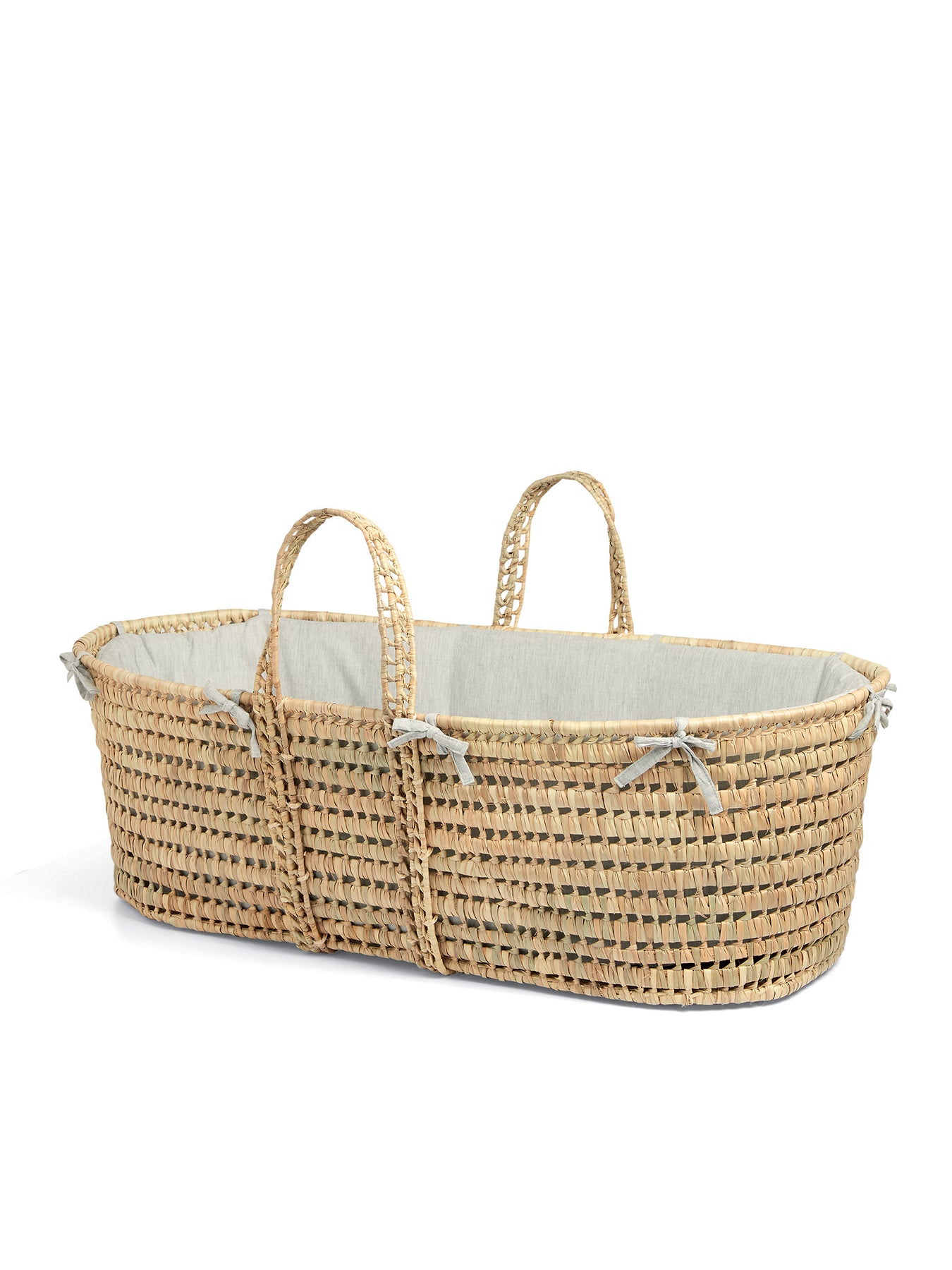 Elephant Print Moses Basket