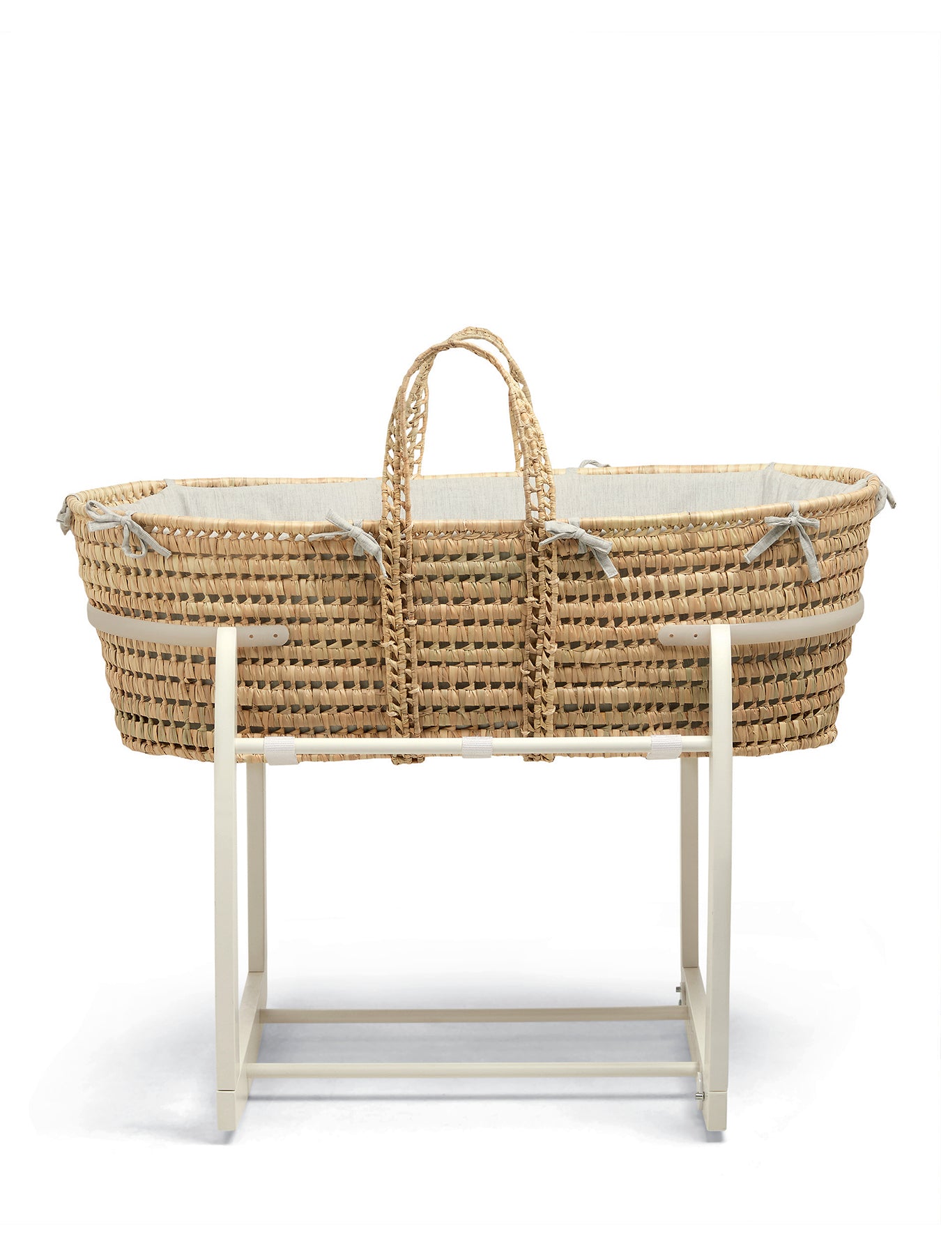 Elephant Print Moses Basket