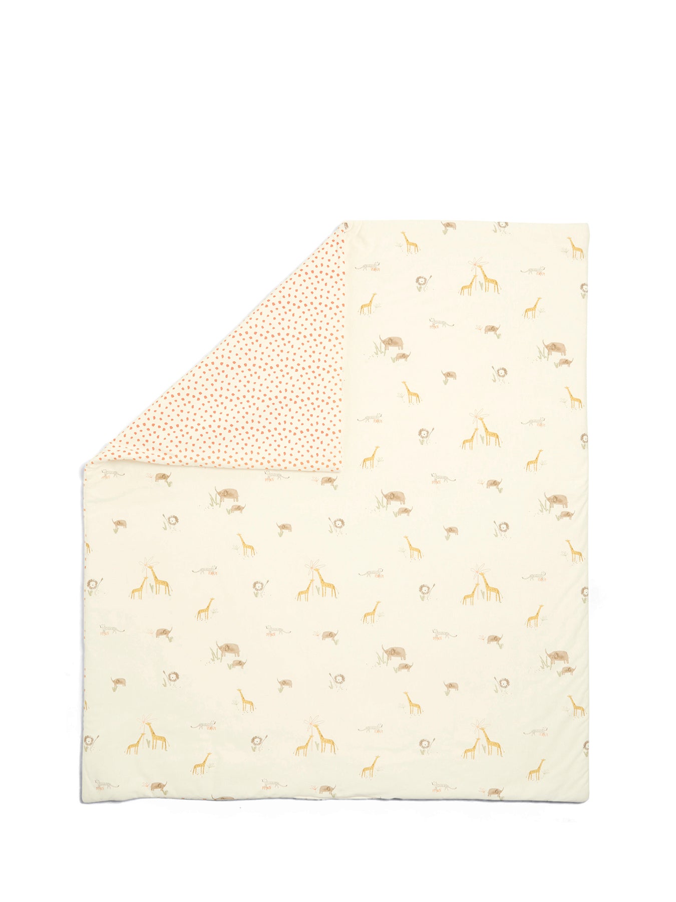 Quilt Cotbed Jungle Print