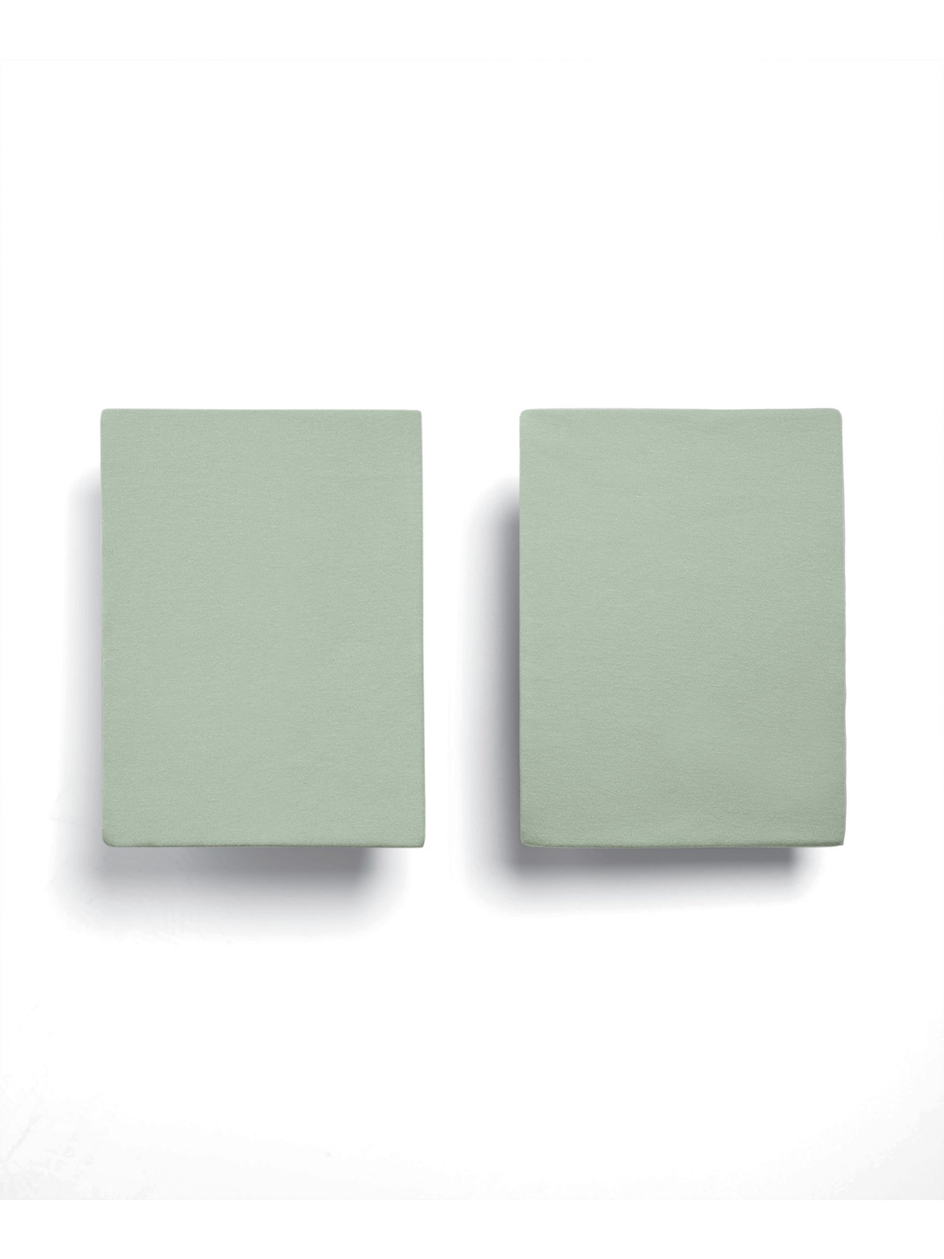 Cot Bed Fitted Sheets 2 Pack Sage