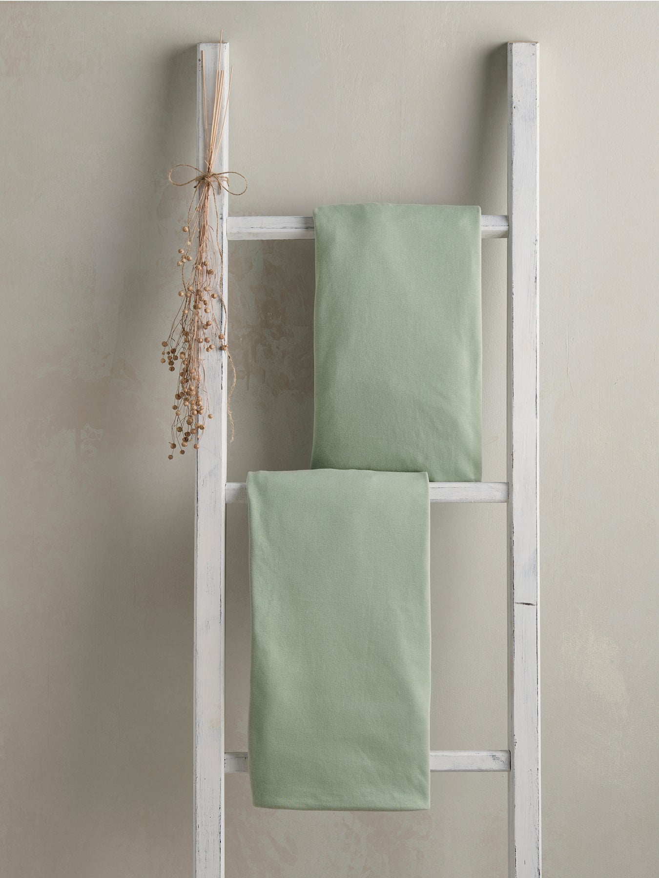 Cot Bed Fitted Sheets 2 Pack Sage