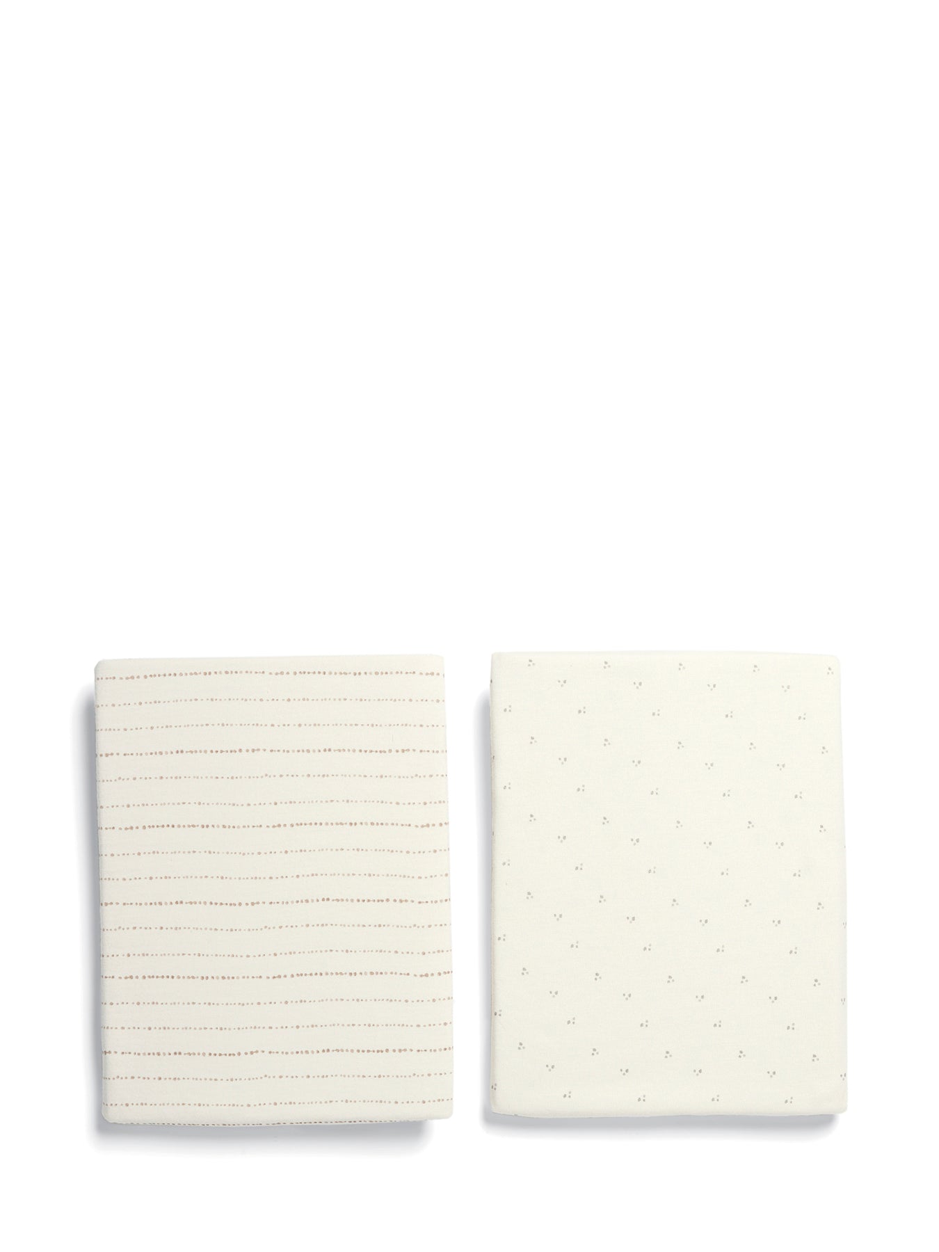 Lua Crib Fitted Sheets 2 Pack Oatmeal