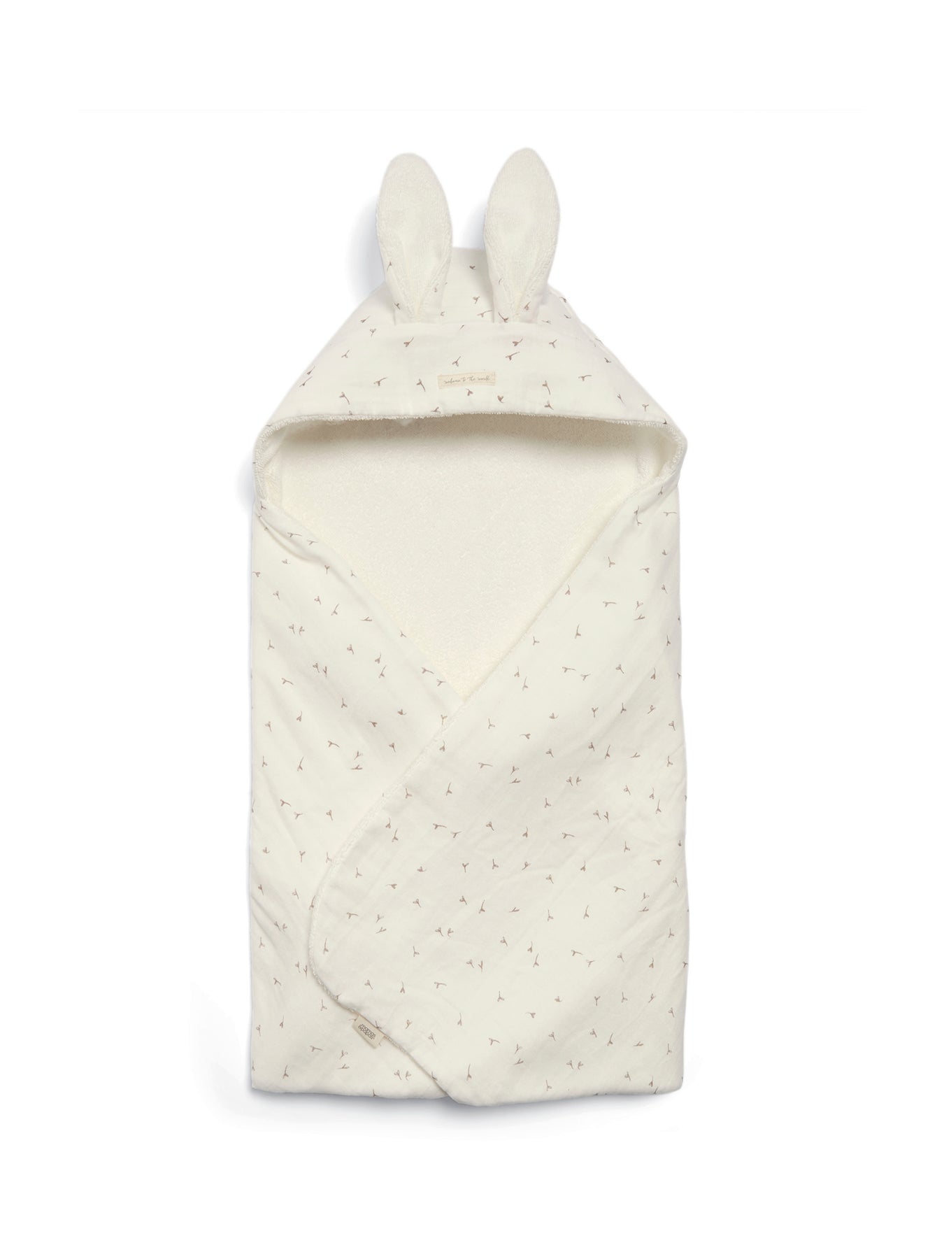 Hooded Towel Seed Print