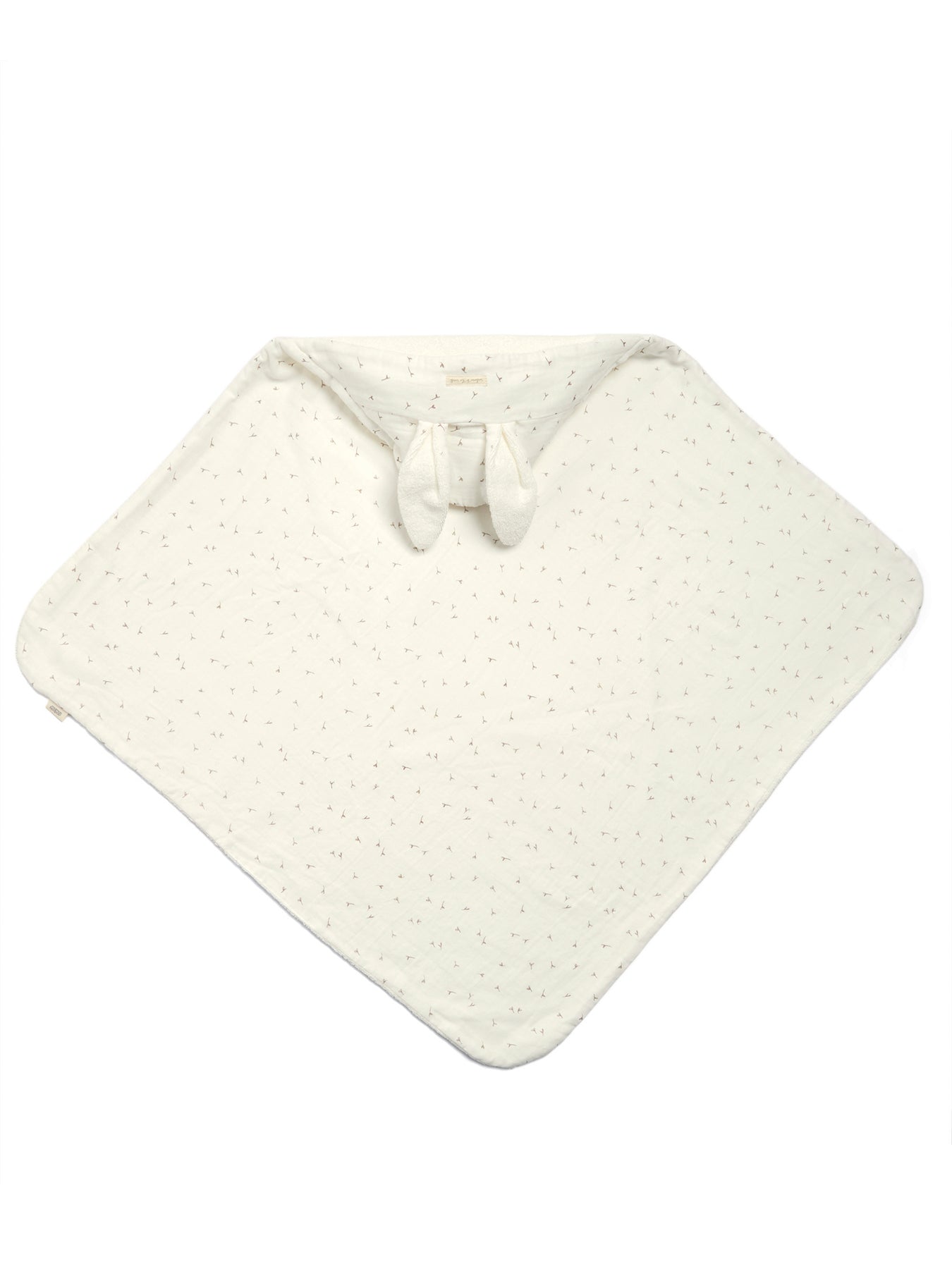 Hooded Towel Seed Print