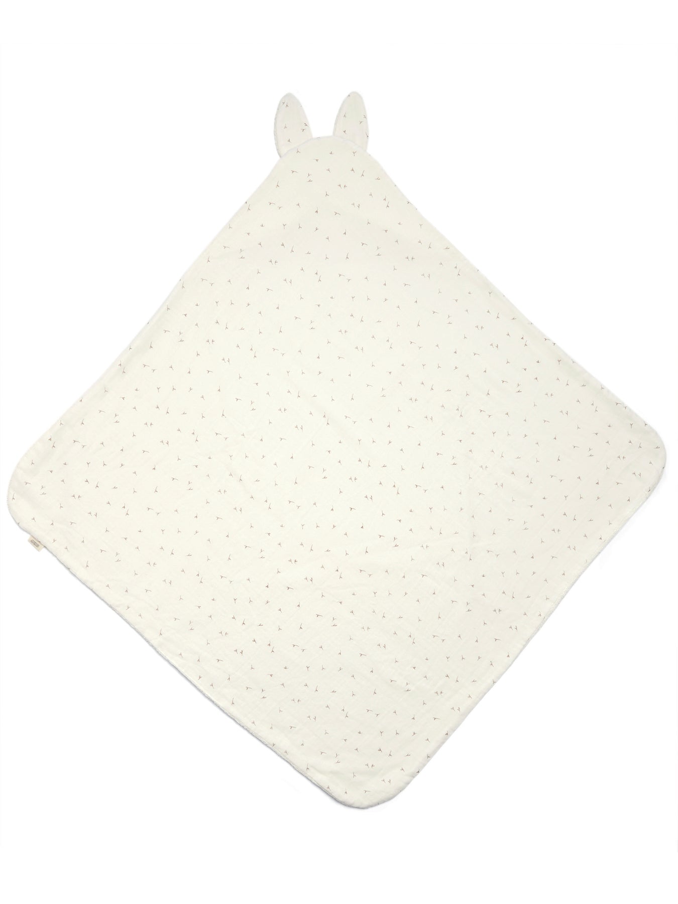 Hooded Towel Seed Print