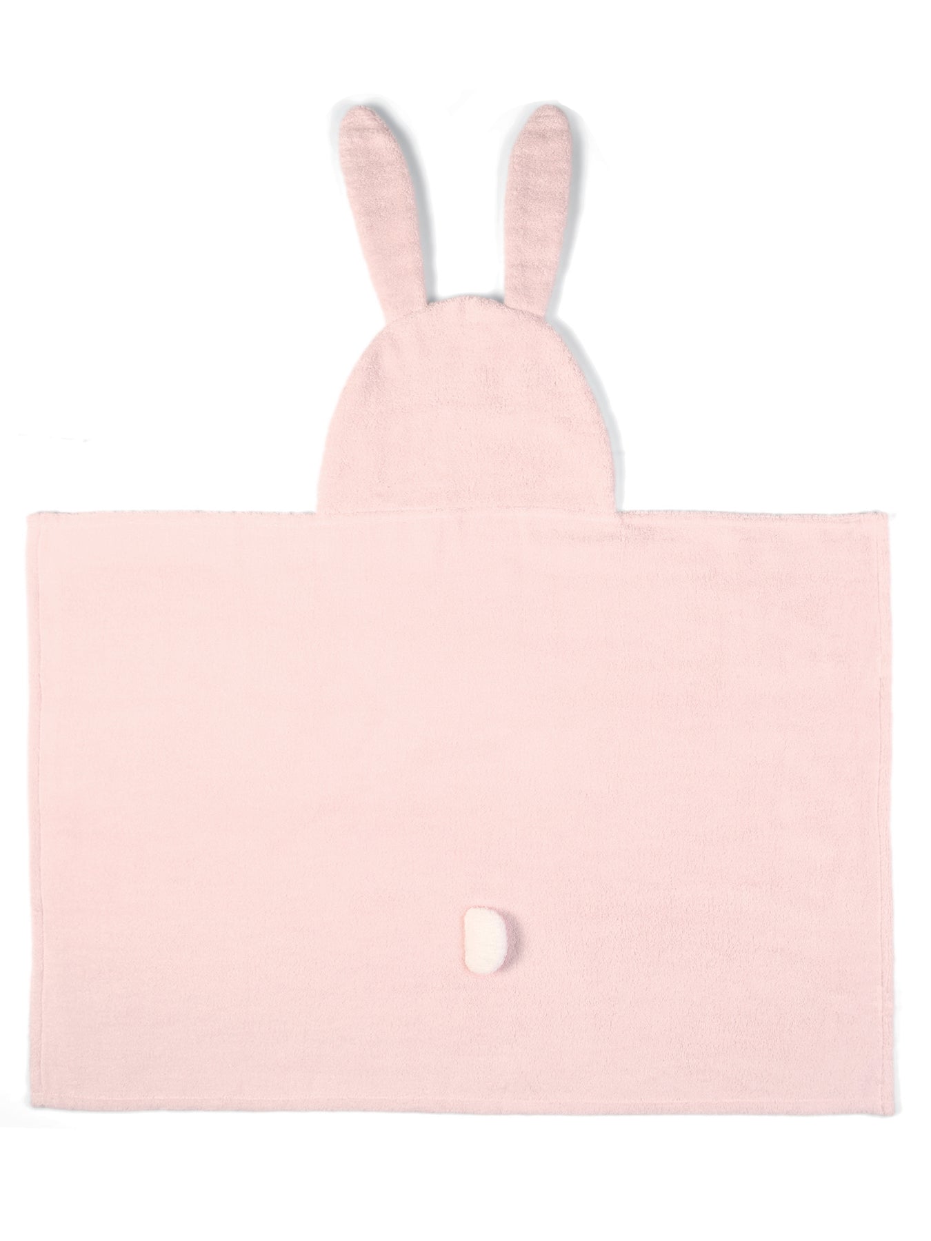 Bunny Hooded Towel Pink